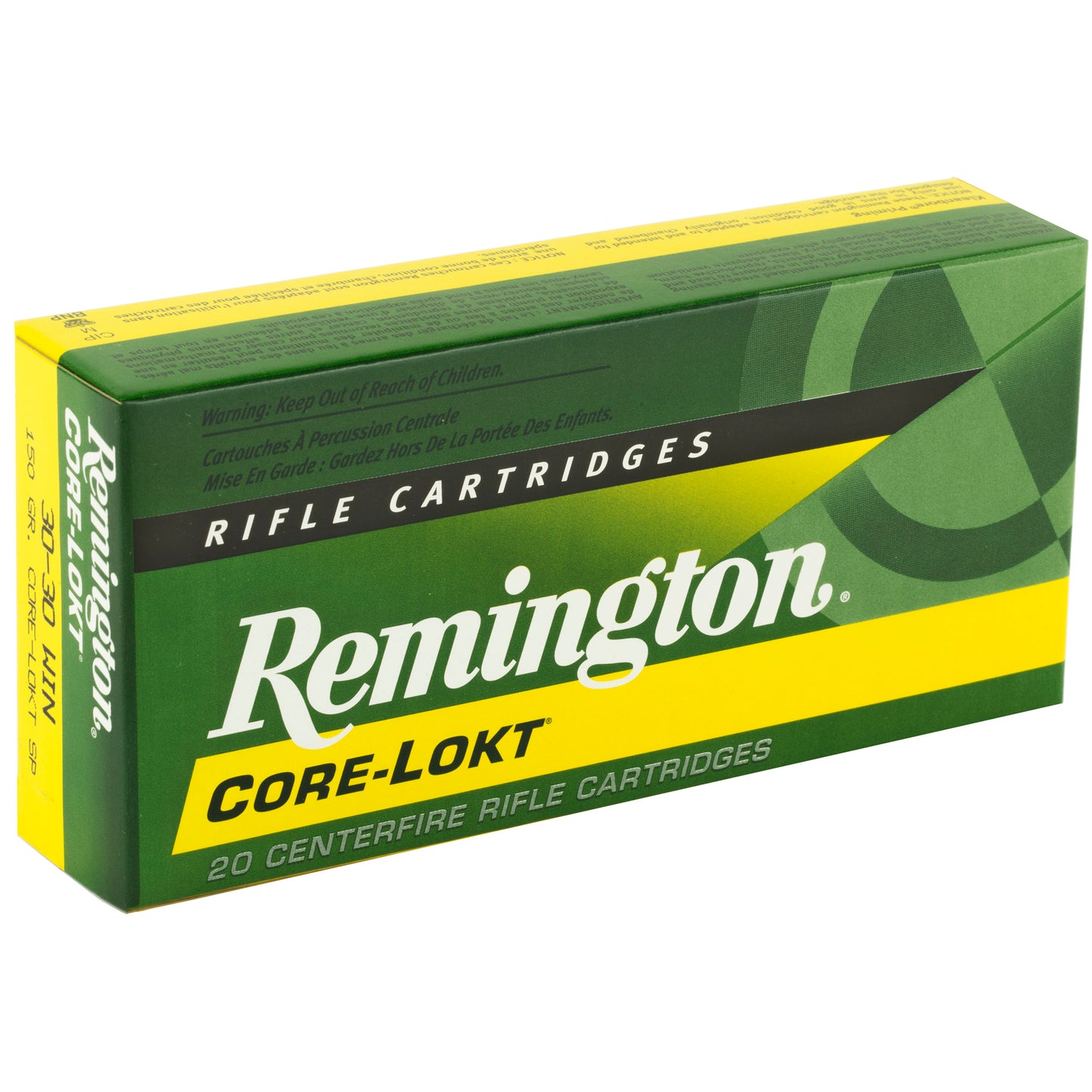 Remington Core-Lokt .30-30 Winchester 150 Grain Soft Point Ammo - Reliable Big Game Hunting Rounds