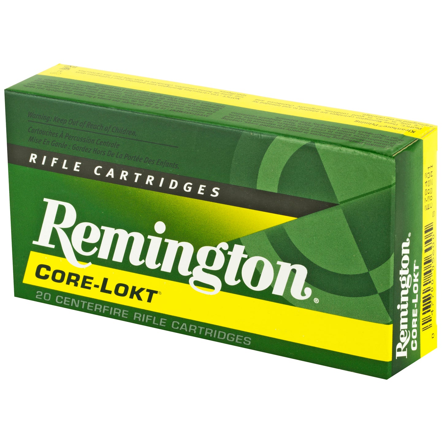 Remington Core-Lokt .308 Winchester 150-Grain Pointed Soft Point Ammo - Reliable Big Game Hunting