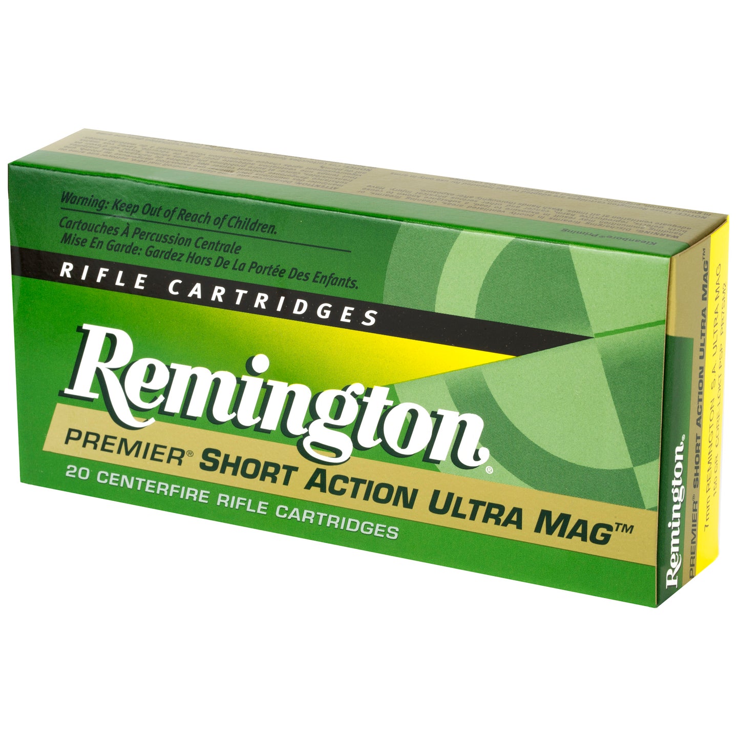 Remington Core-Lokt 7mm Short Action Ultra Mag 150-Grain Pointed Soft Point Ammunition