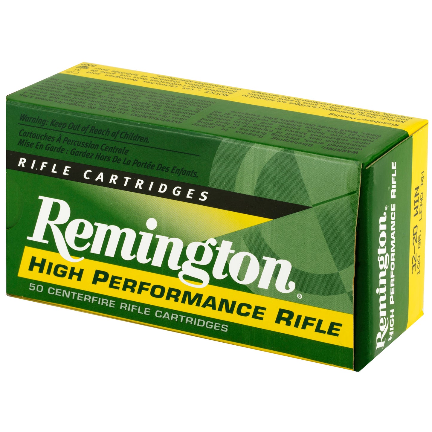 Remington Core Lokt 32-20 Winchester 100 Grain Lead Flat Nose Ammunition (50 Rounds per Box)