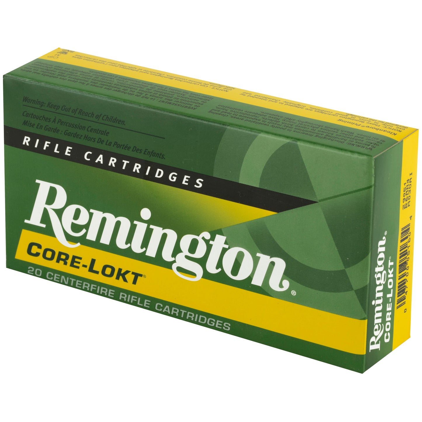 Remington Core-Lokt 6mm Remington 100-Grain Pointed Soft Point Ammo (20 Rounds)