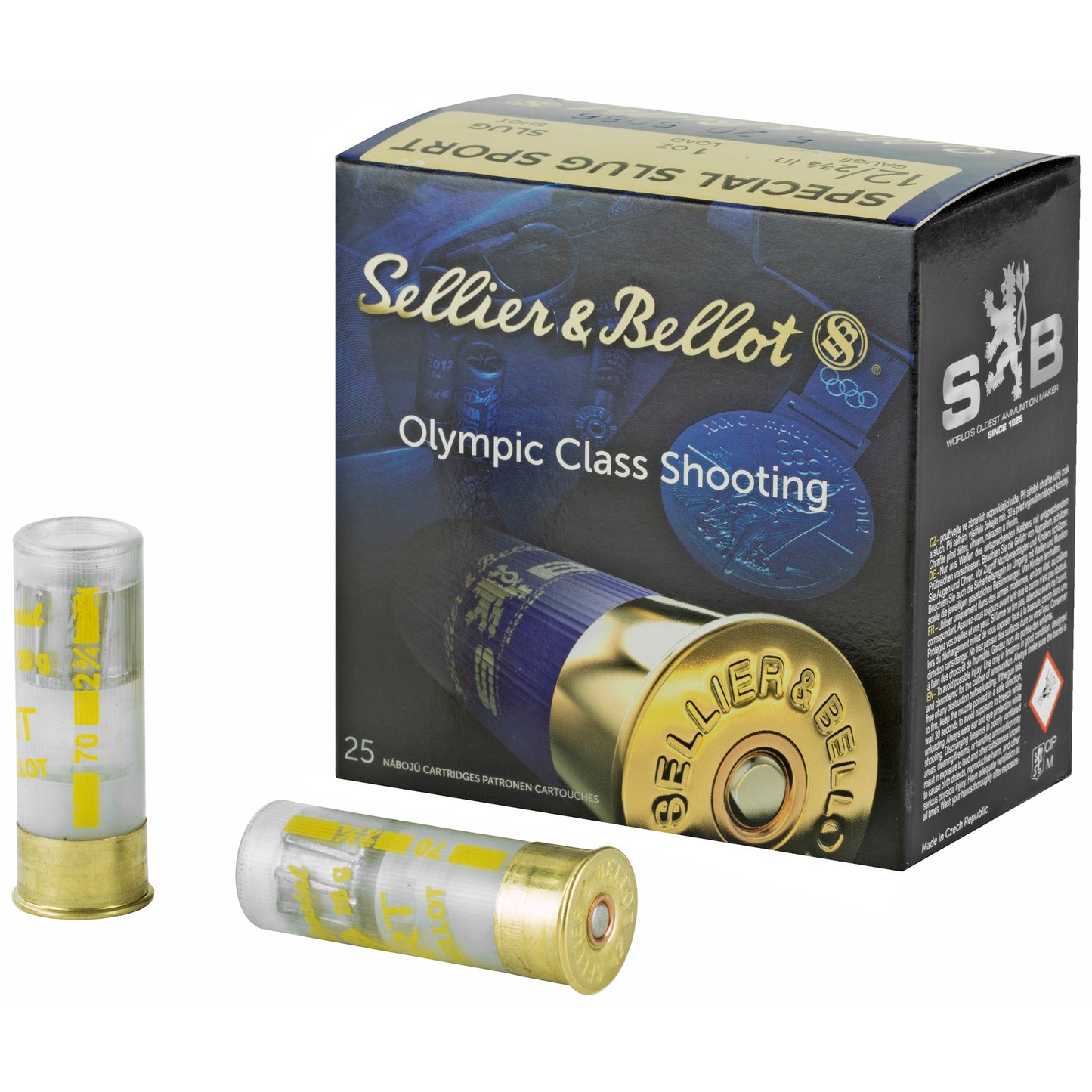 Sellier & Bellot 12 Gauge 2.75-Inch 1 Oz Buckshot Shotshells * 250 Rounds per Case