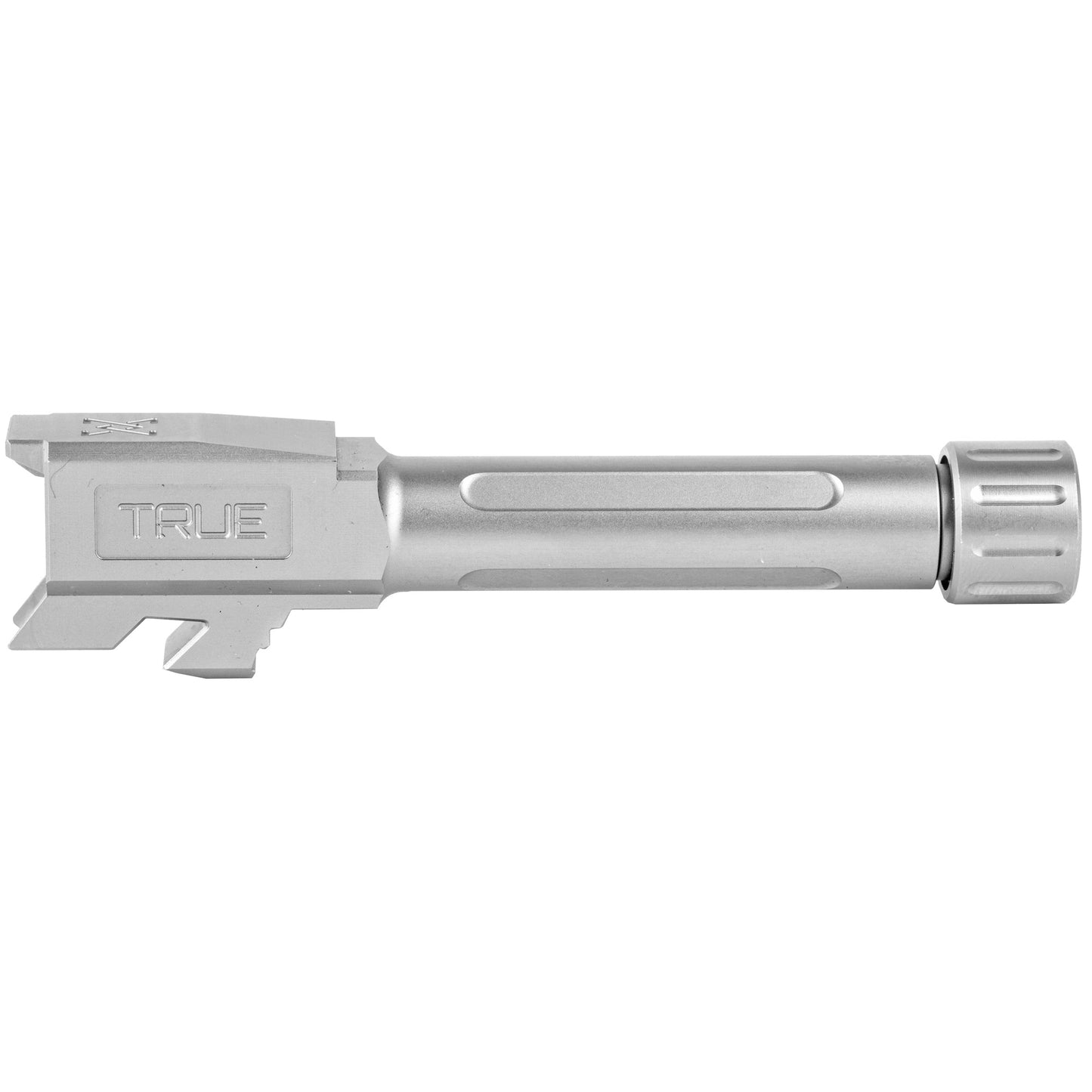 True Precision G43 Threaded 9mm Match Grade Barrel - Silver Finish