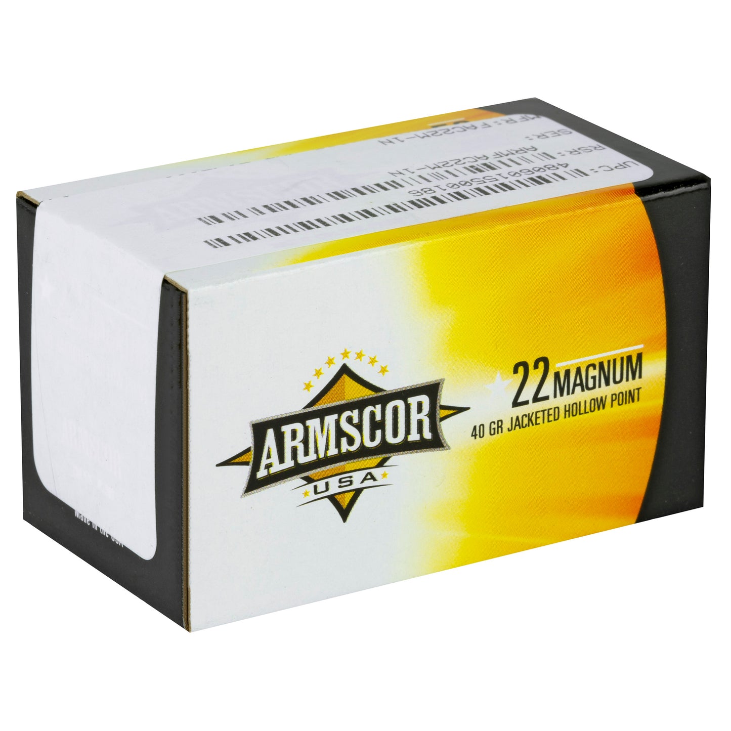 ARMSCOR 22WMR 40GR JHP 50/2000 - Harbor Arsenal
