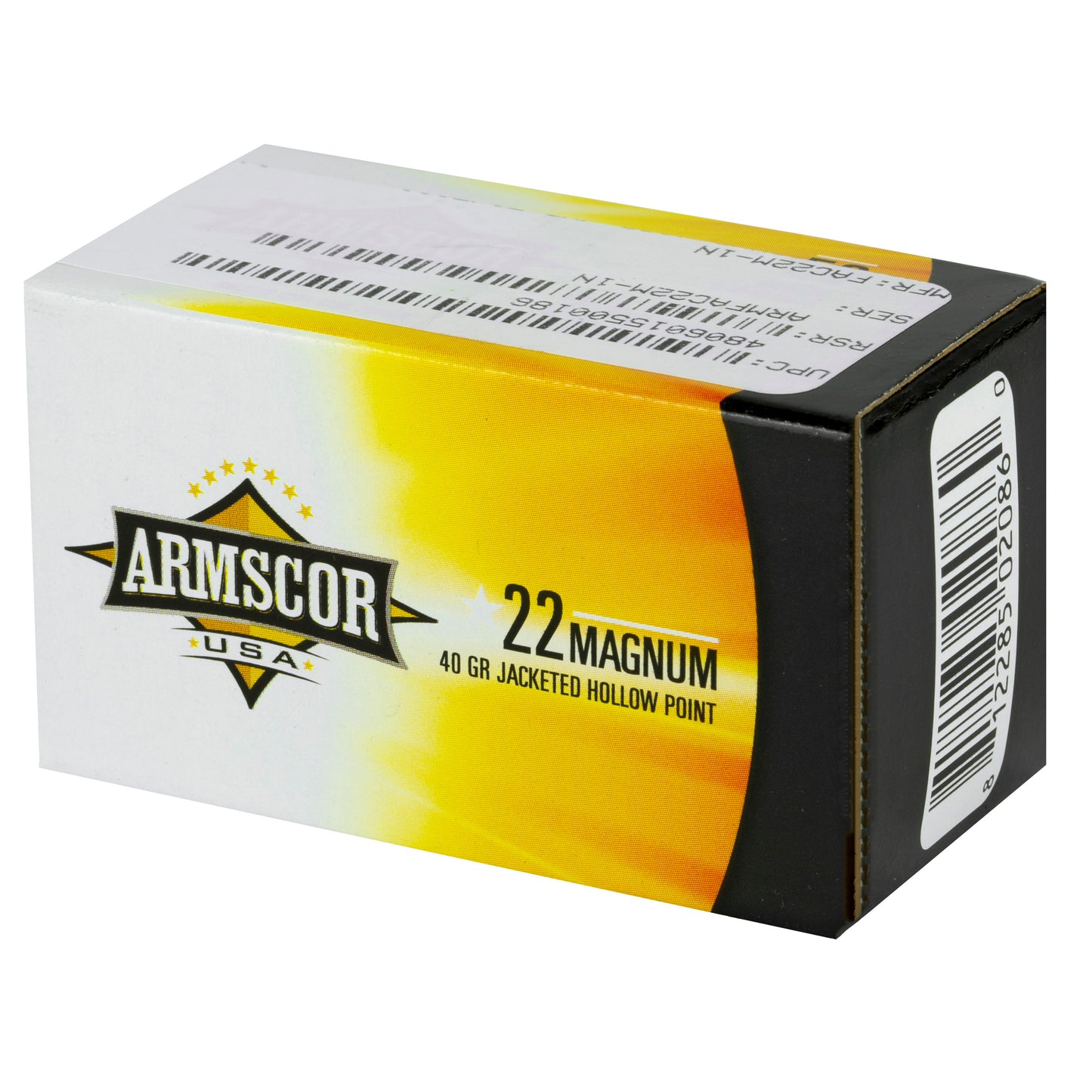 ARMSCOR 22WMR 40GR JHP 50/2000 - Harbor Arsenal