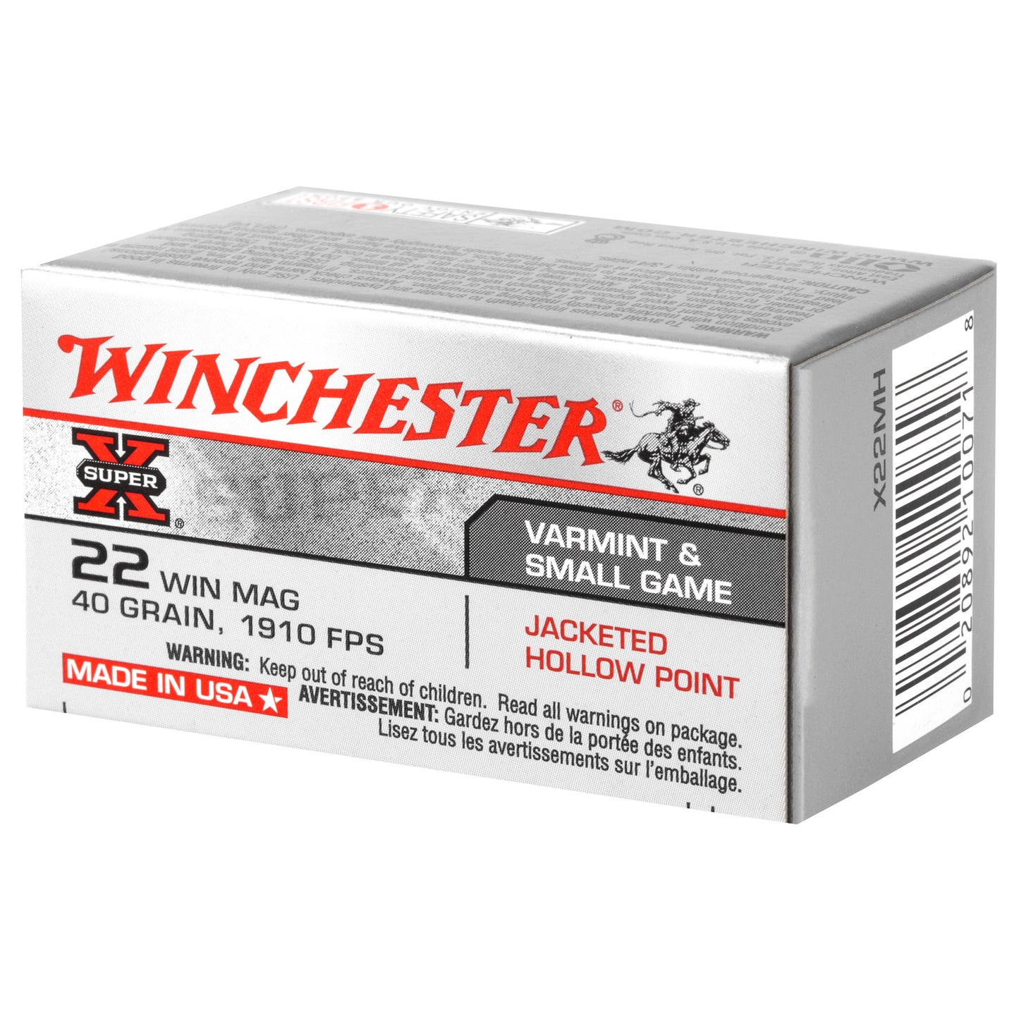 WIN SPRX 22WMR 40GR JHP 50/2000 - Harbor Arsenal
