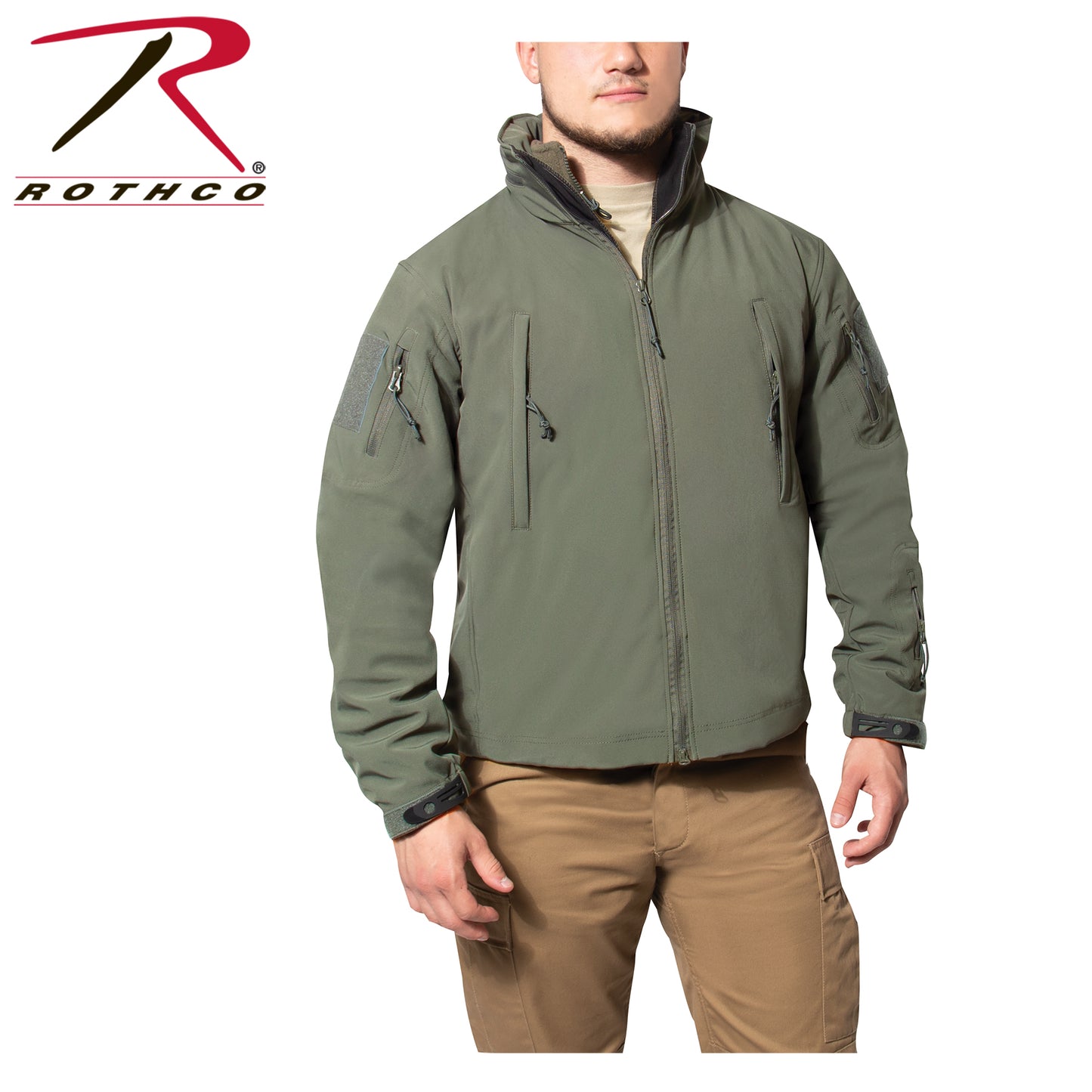 Rothco 3-in-1 Spec Ops Soft Shell Jacket Olive Drab Size M