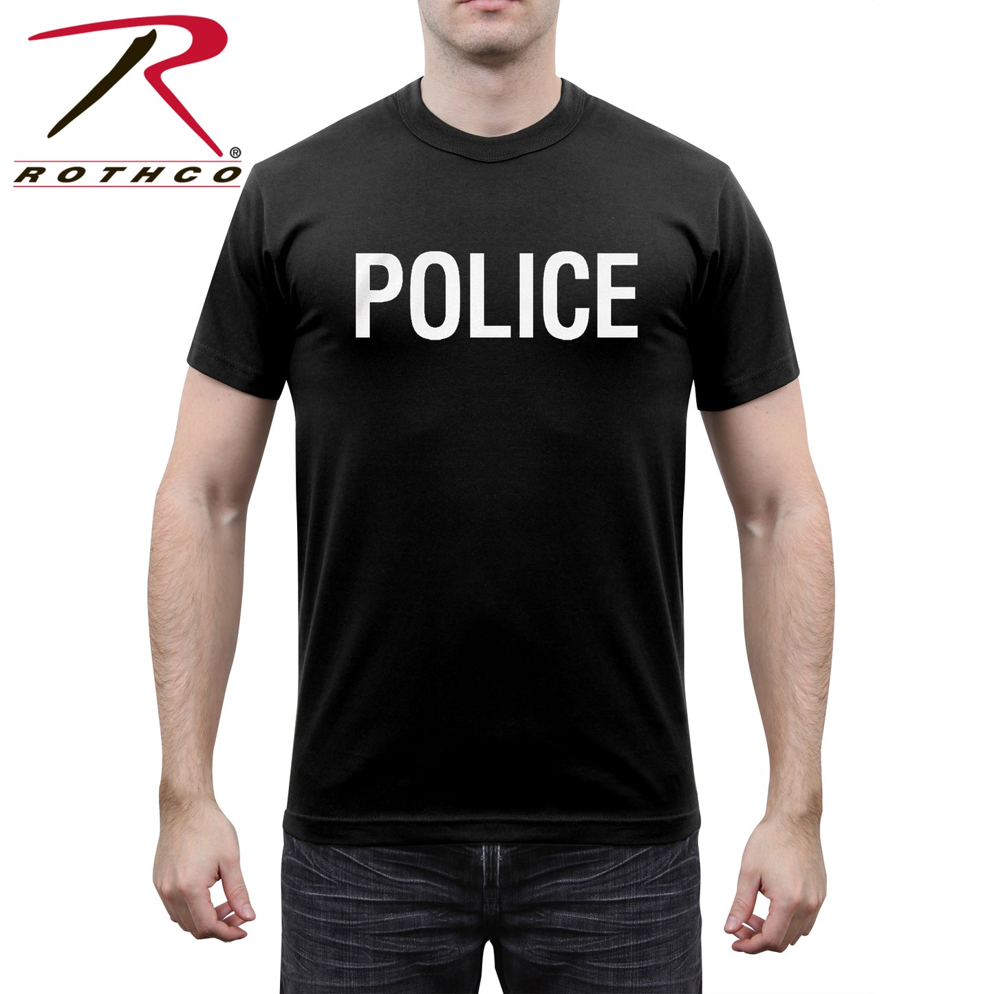 Rothco 2-Sided Police T-Shirt Size S