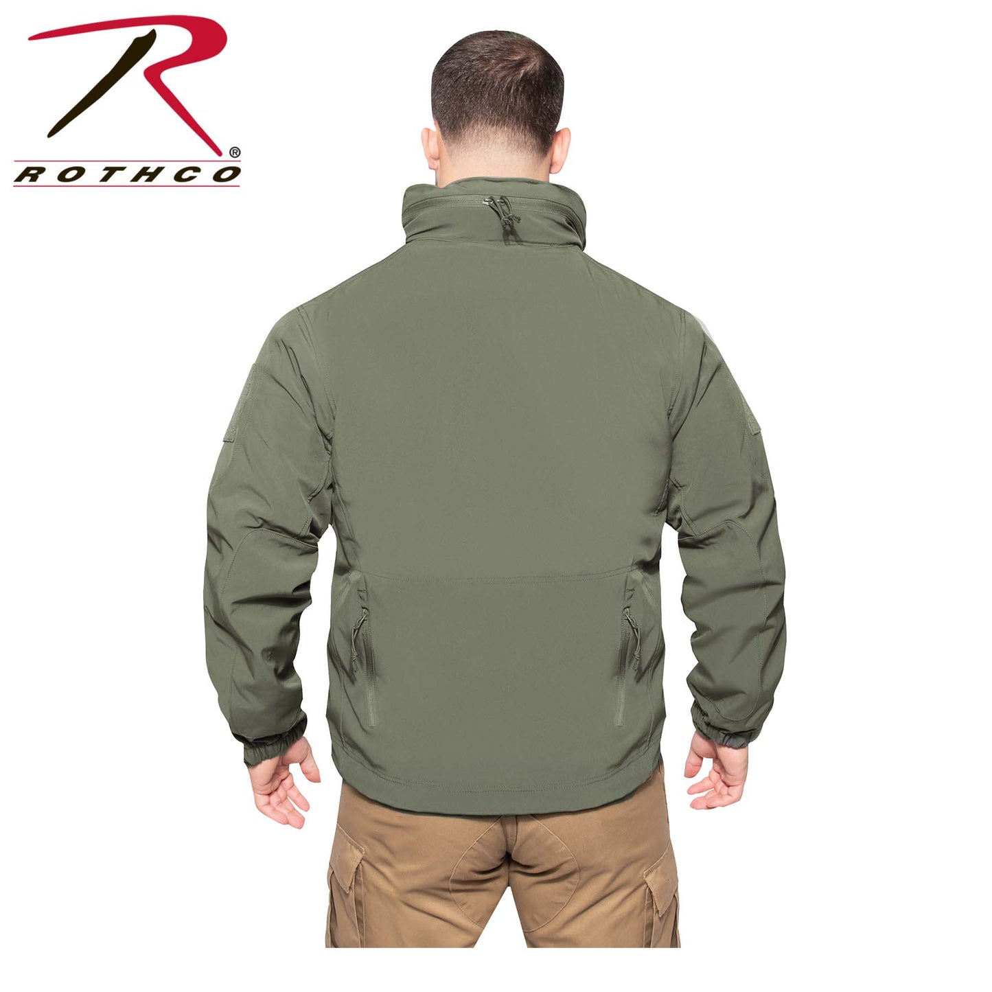 Rothco 3-in-1 Spec Ops Soft Shell Jacket Olive Drab Size XL
