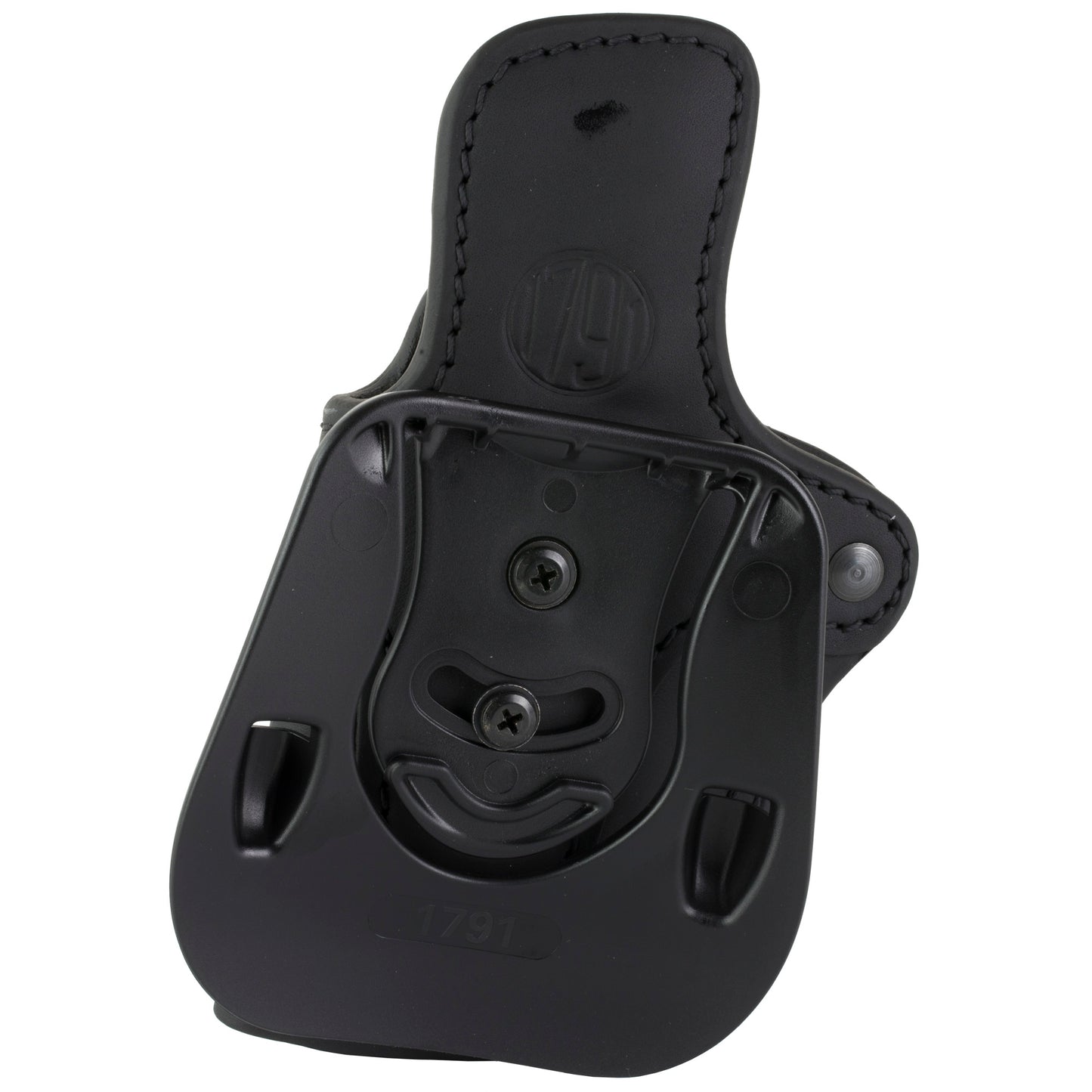 1791 Gunleather Optic Ready Paddle Holster Model PDH 2.3 for Right Hand in Stealth Black