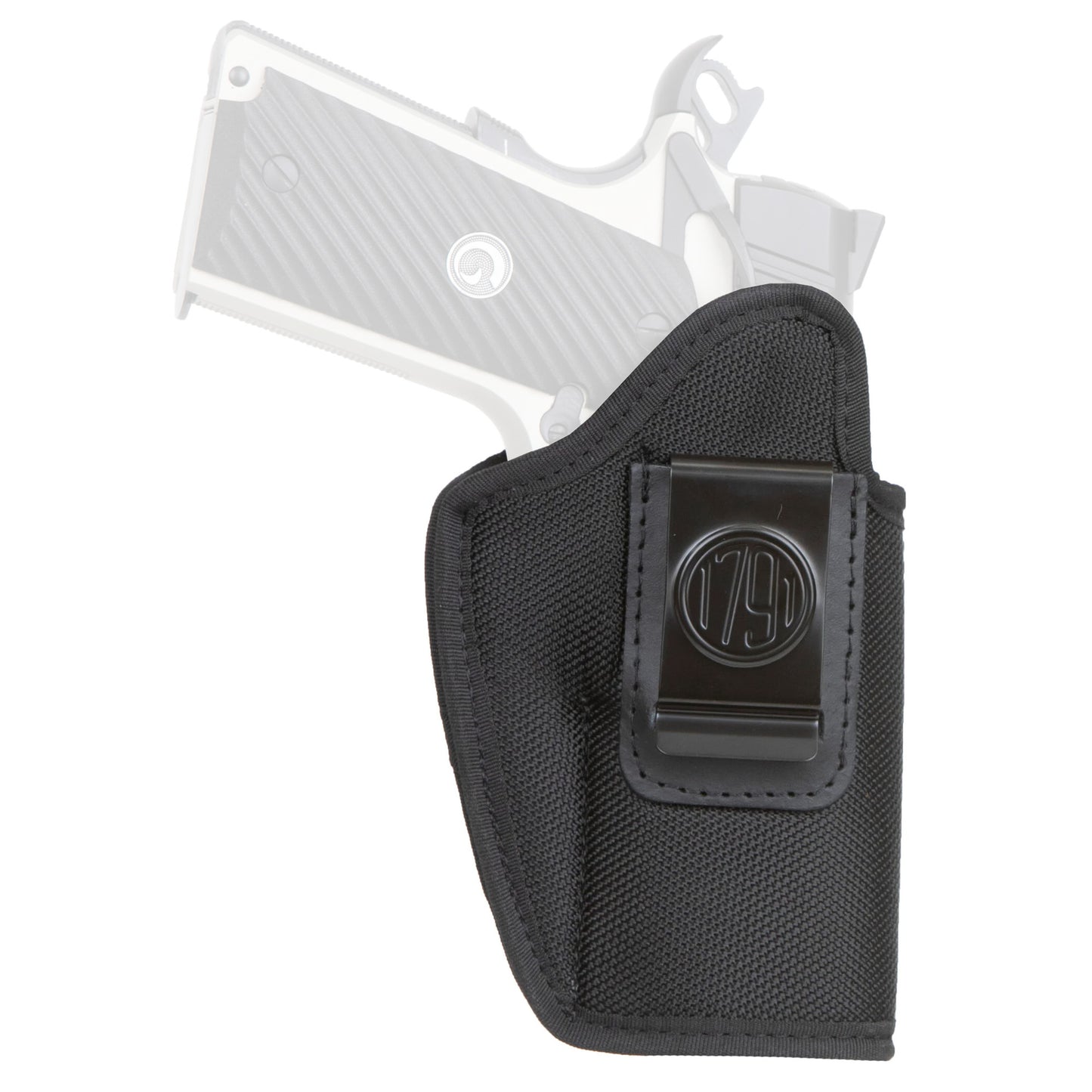 1791 Gunleather Premium Nylon Inside Waistband Holster for Right Hand in Black