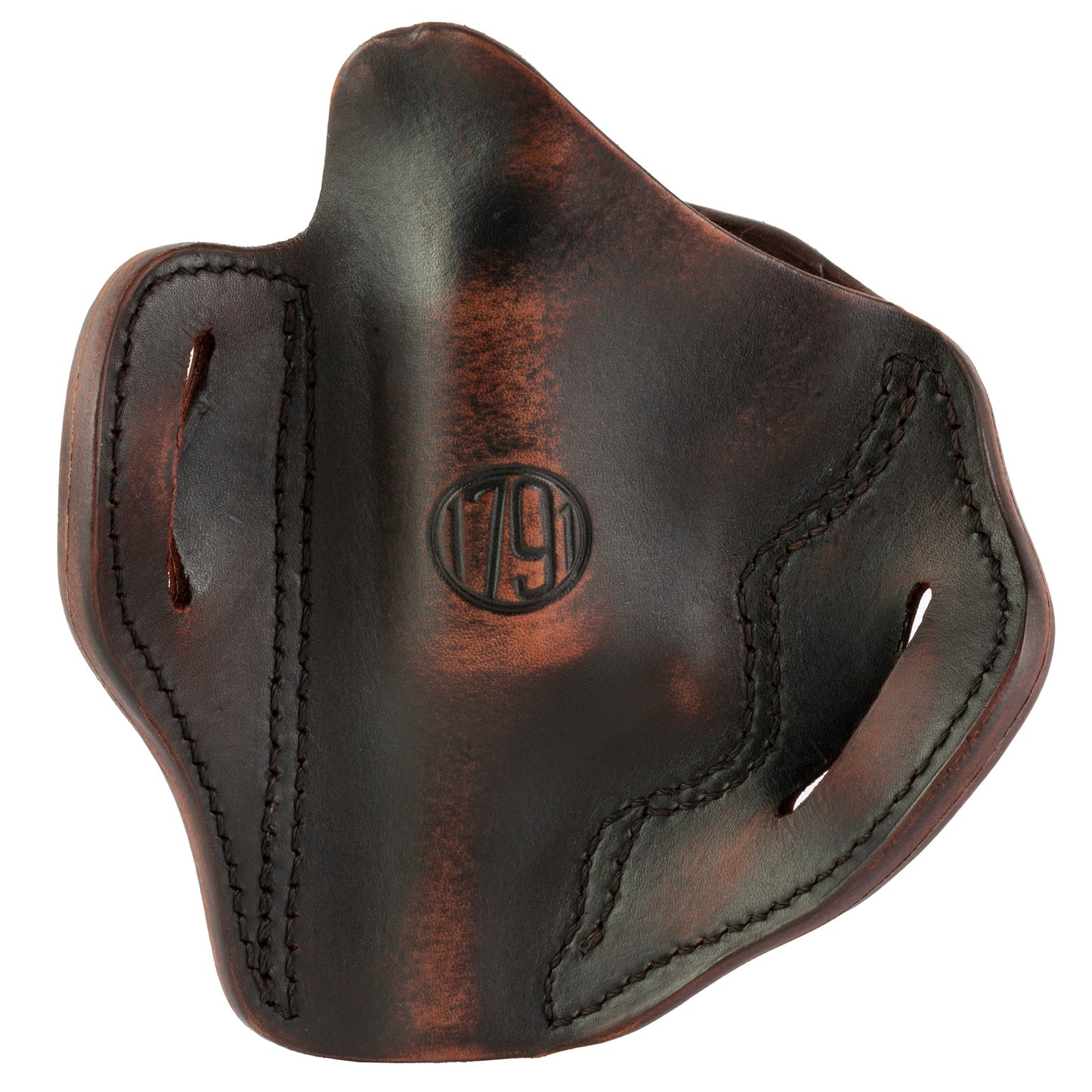 1791 Gunleather Revolver OWB Vintage Right Hand Belt Holster - Model RVH-3-VTG-R