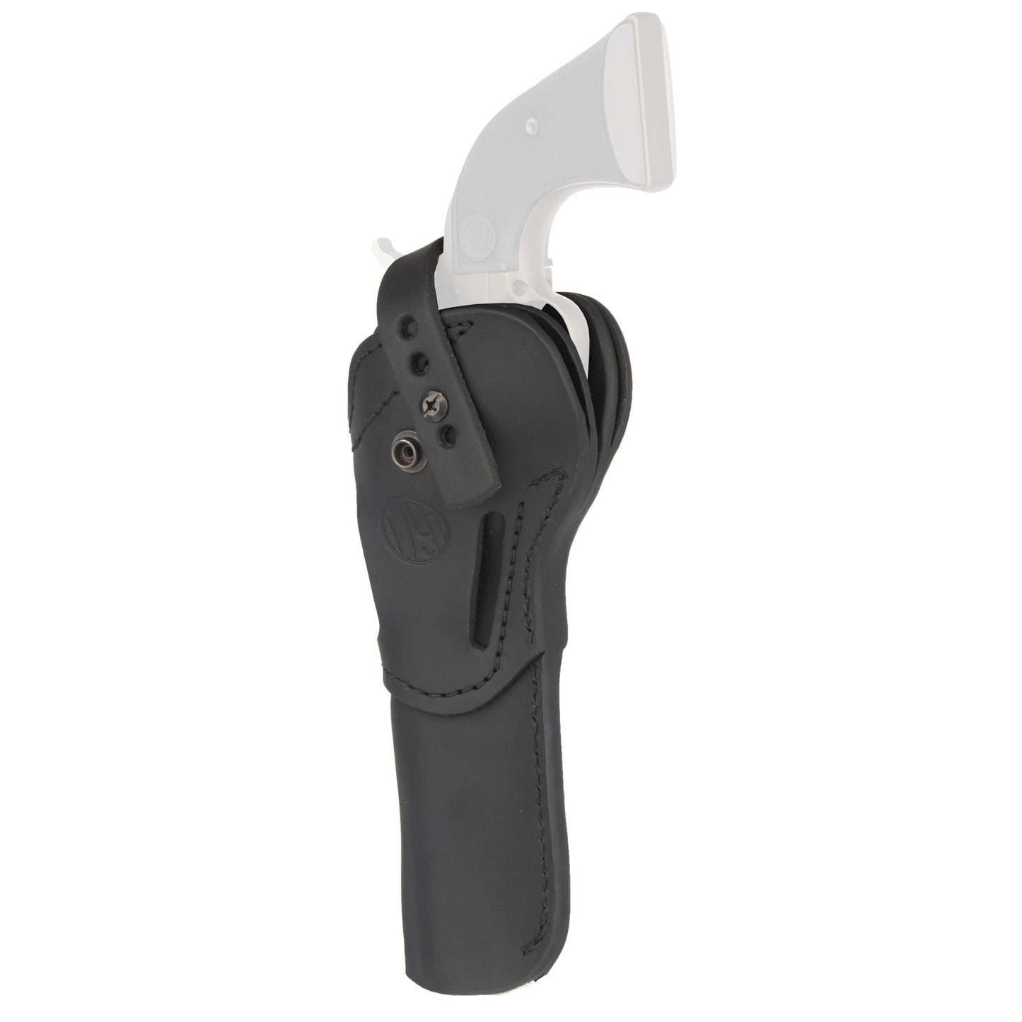 1791 Gunleather Single Action Holster for 5.5-inch Revolvers * Stealth Black, Ambidextrous Design