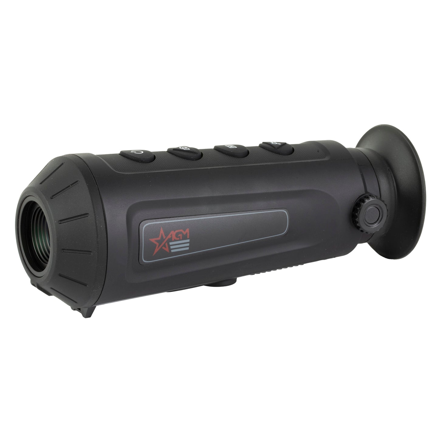 AGM Global Vision Taipan TM15-256 Handheld Thermal Monocular * 256x192 IR Detector, 15mm Objective, 1.5-12X Zoom, Black