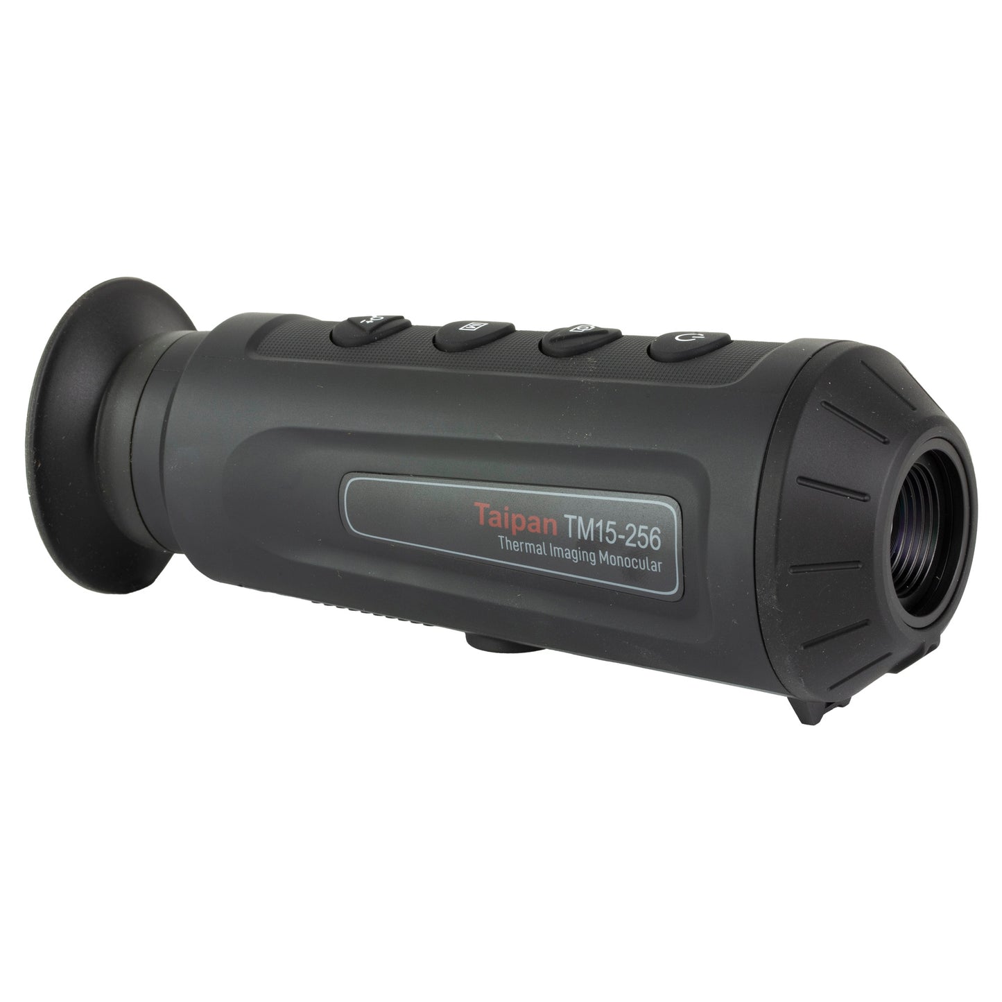 AGM Global Vision Taipan TM15-256 Handheld Thermal Monocular * 256x192 IR Detector, 15mm Objective, 1.5-12X Zoom, Black