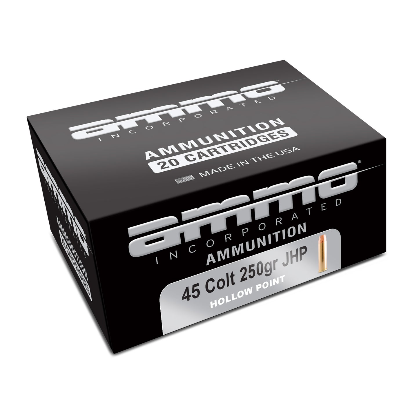 Ammo Inc Signature 45 Long Colt 250 Grain Hollow Point Ammo - 20 Rounds Per Box