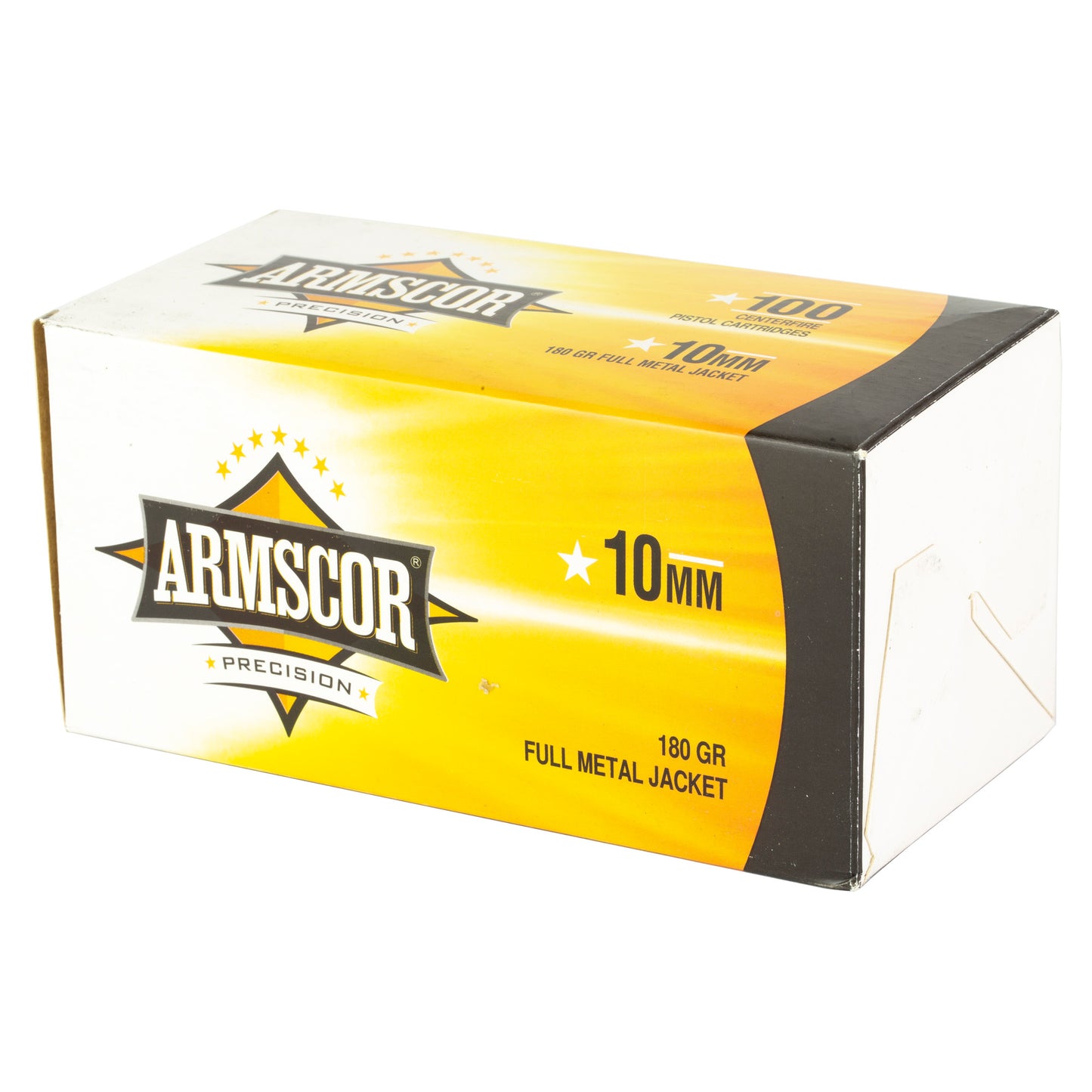 Armscor 10mm 180-Grain Full Metal Jacket Ammo * Reliable Performance for Handgun and Range Shooting