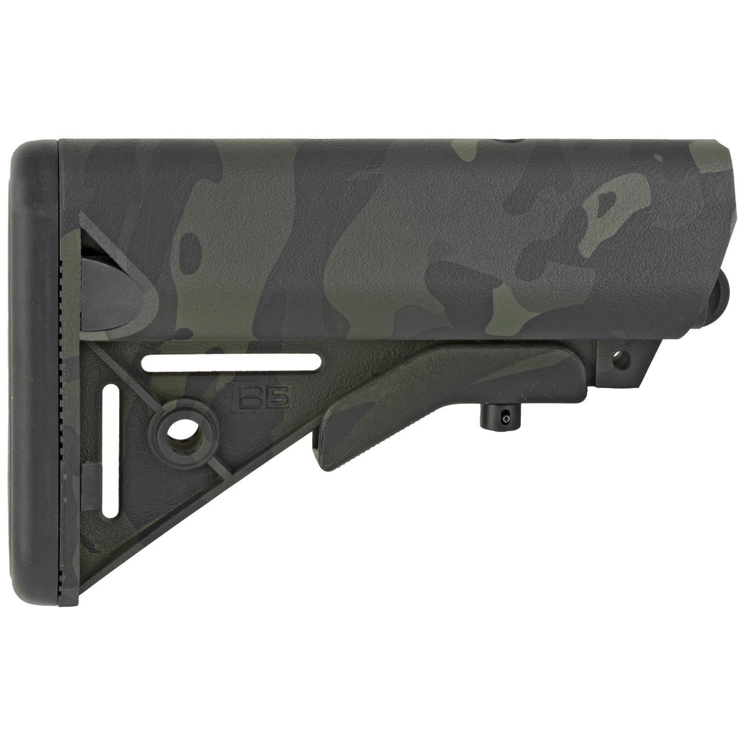 B5 Systems SOPMOD Stock for AR-15 - Mil-Spec, MultiCam Black
