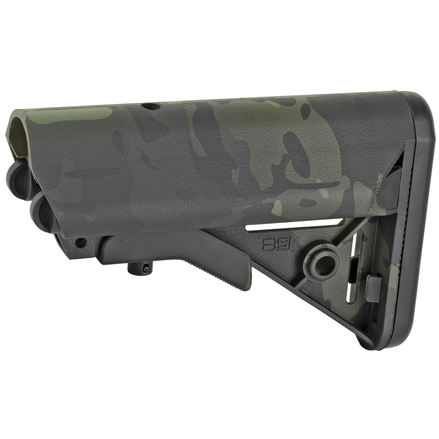 B5 Systems SOPMOD Stock for AR-15 - Mil-Spec, MultiCam Black