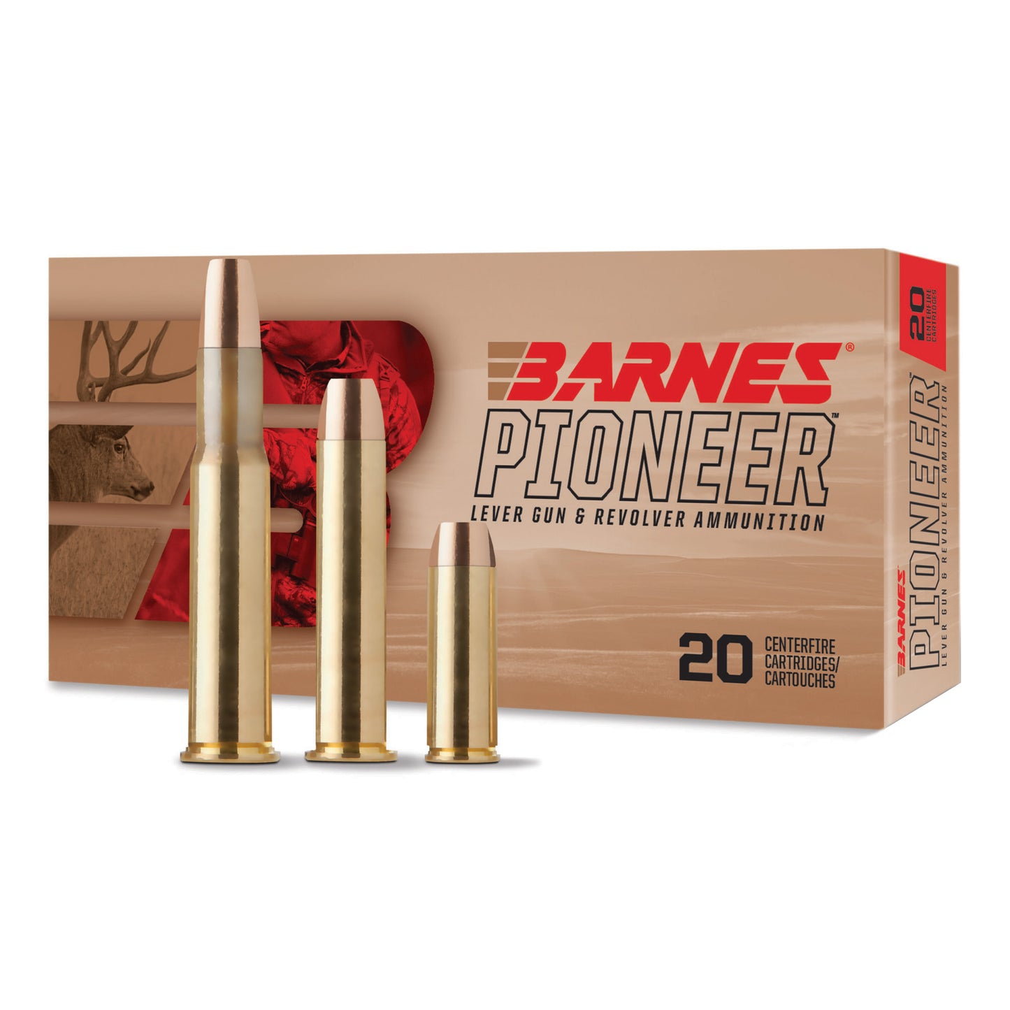 Barnes Pioneer 30-30 Winchester 150-Grain Triple Shock X Ammunition - 20 Rounds