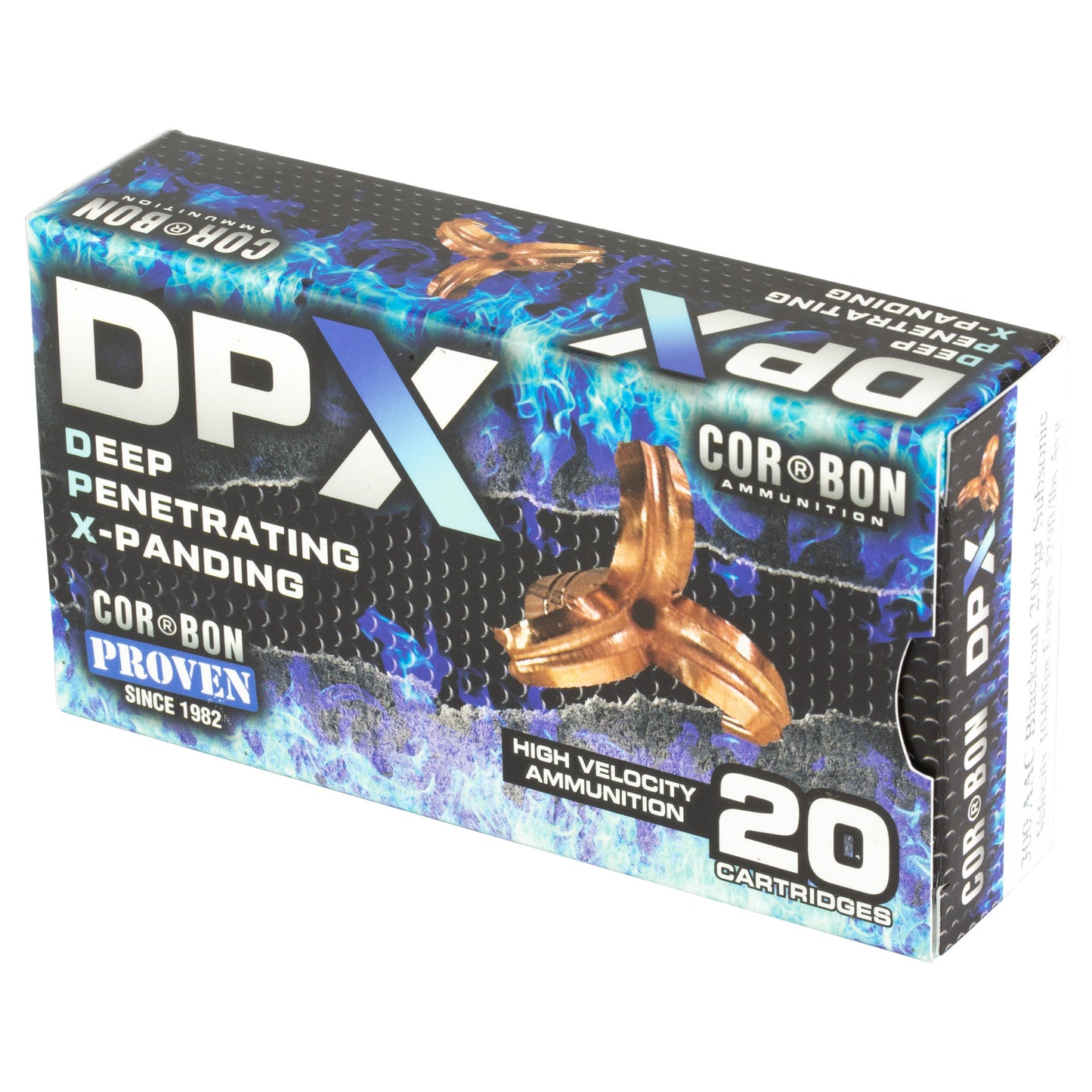 Corbon Ammo DPX 300 Blackout 200 Grain Deep Penetrating X Hollow Point Ammunition
