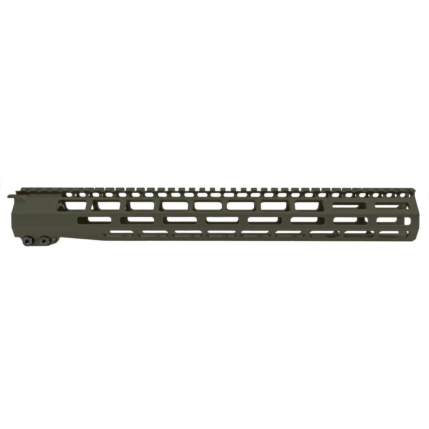 Grey Ghost Precision GGP AR-15 15-Inch MLOK Handguard in Olive Drab Green