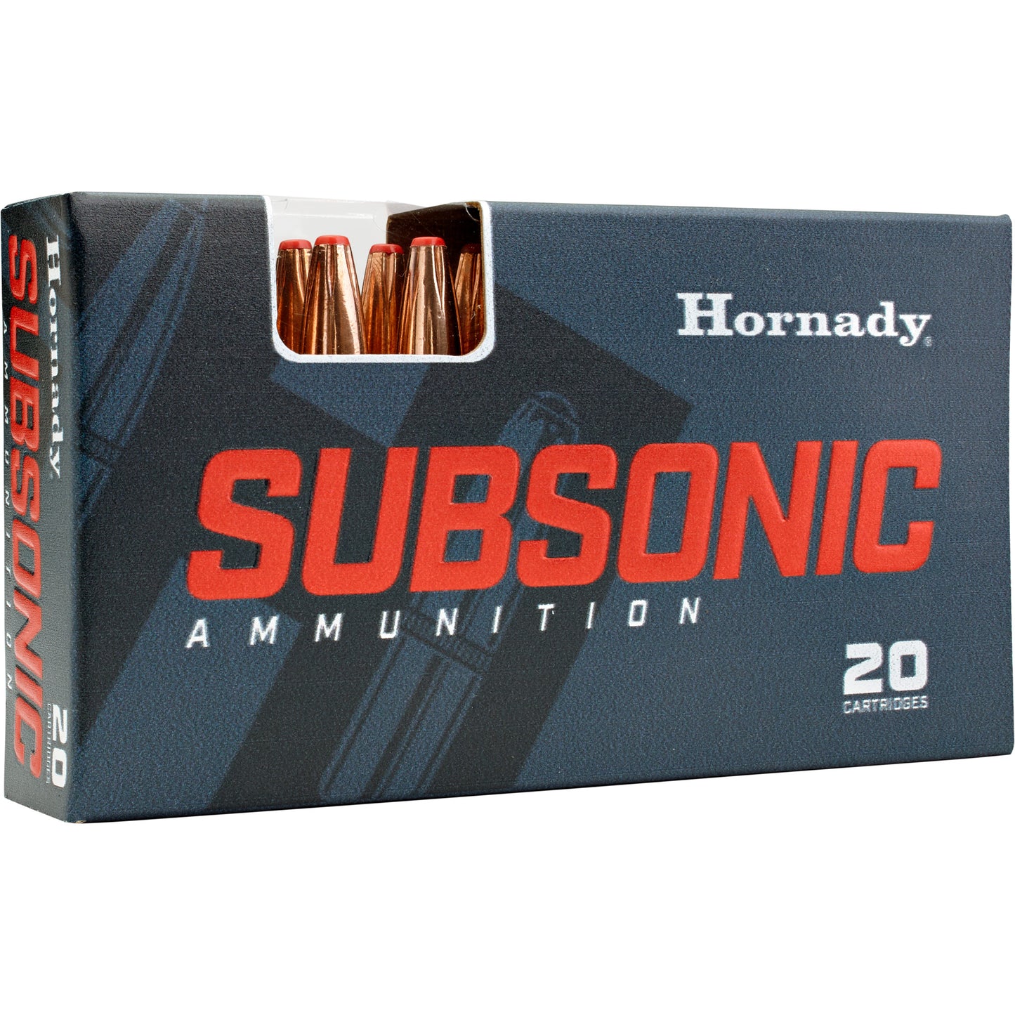 Hornady 350 Legend Subsonic Sub-X Ammunition 250 Grain, 20 Rounds per Box