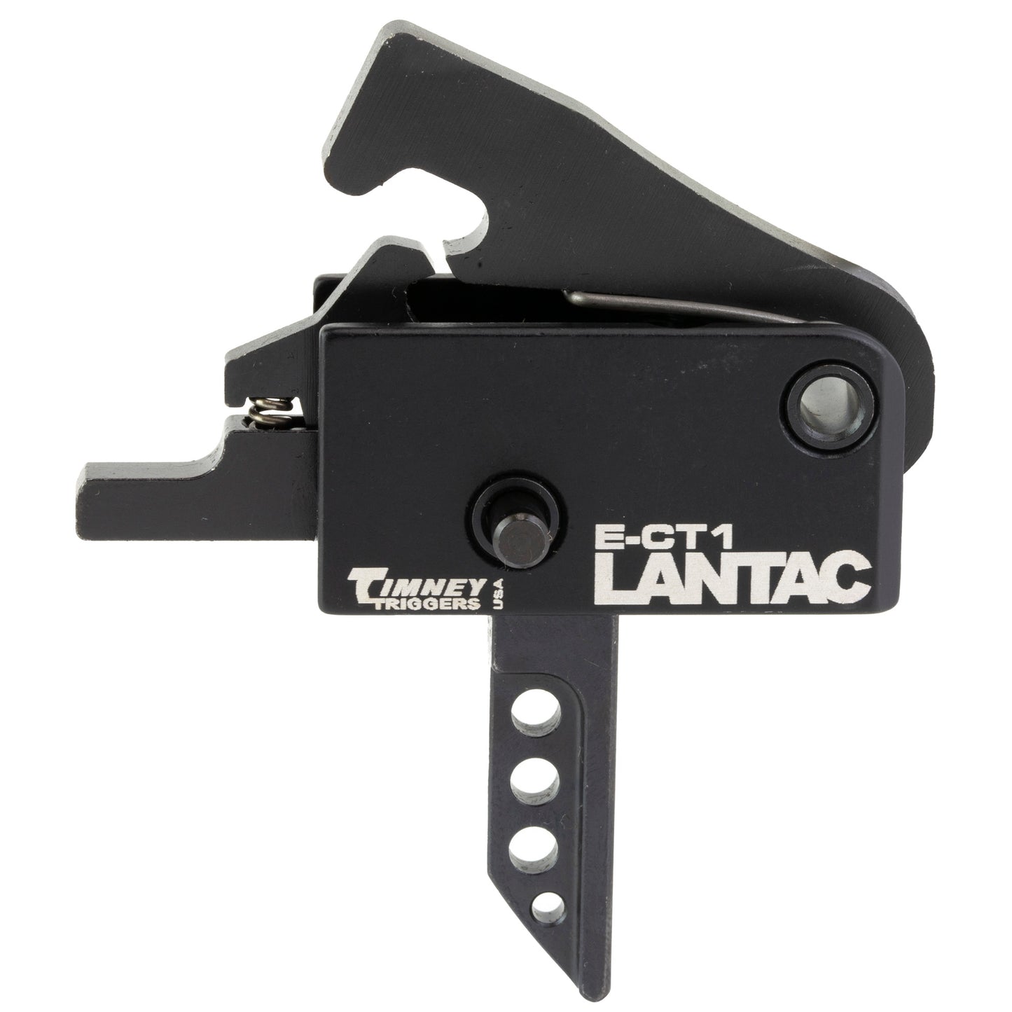 LanTac USA LLC E-CT1 Single Stage Trigger for AR-15 - Precision CNC Machined, Ultra Crisp Break, Short Reset, Black Finish