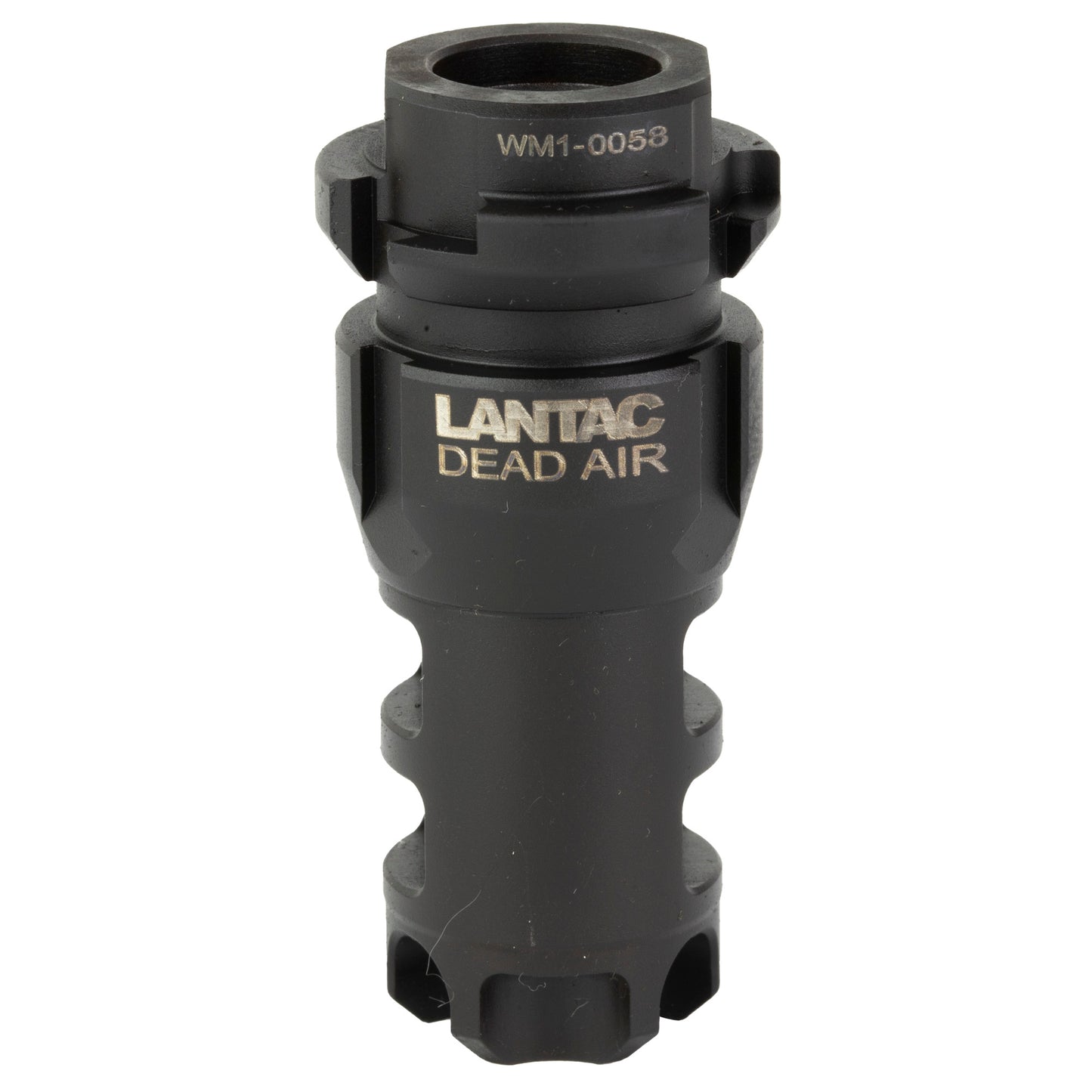 Lantac Dragon Muzzle Brake for 9mm with Dead Air KEYMO Mount - Black