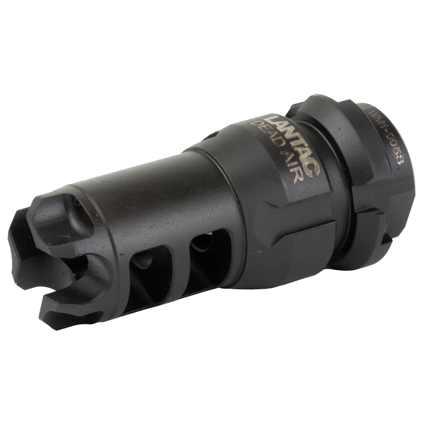 Lantac Dragon Muzzle Brake for 9mm with Dead Air KEYMO Mount - Black