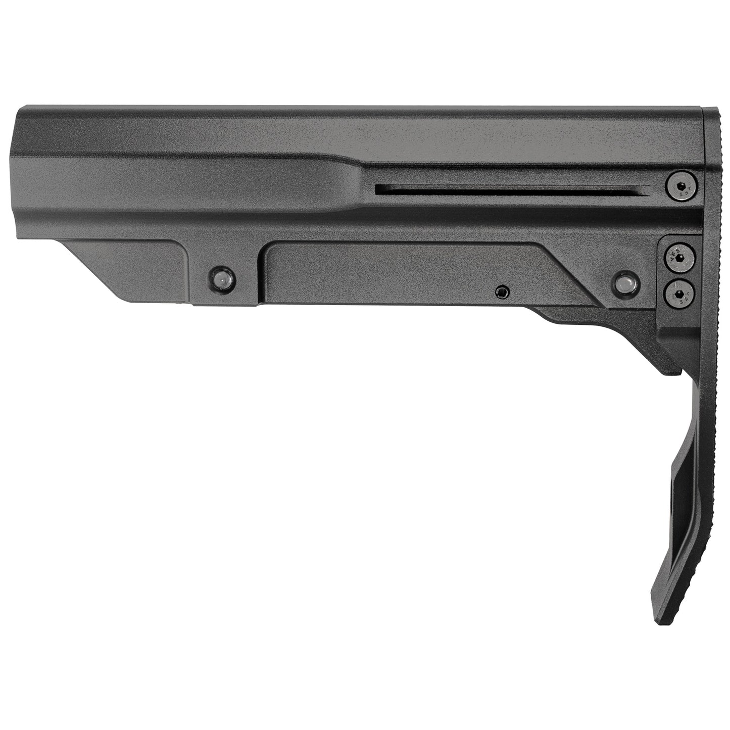Mission First Tactical Battlelink Minimalist Stock for AR-15 in Black - Model BMSMIL-MTL-BL