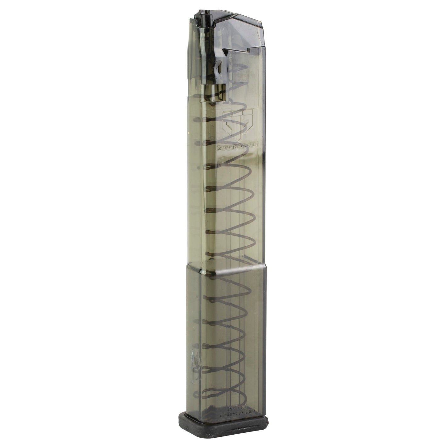 Elite Tactical Systems Group ETS Mag for Glock 17/19 9mm 32-Round Magazine, Carbon Smoke