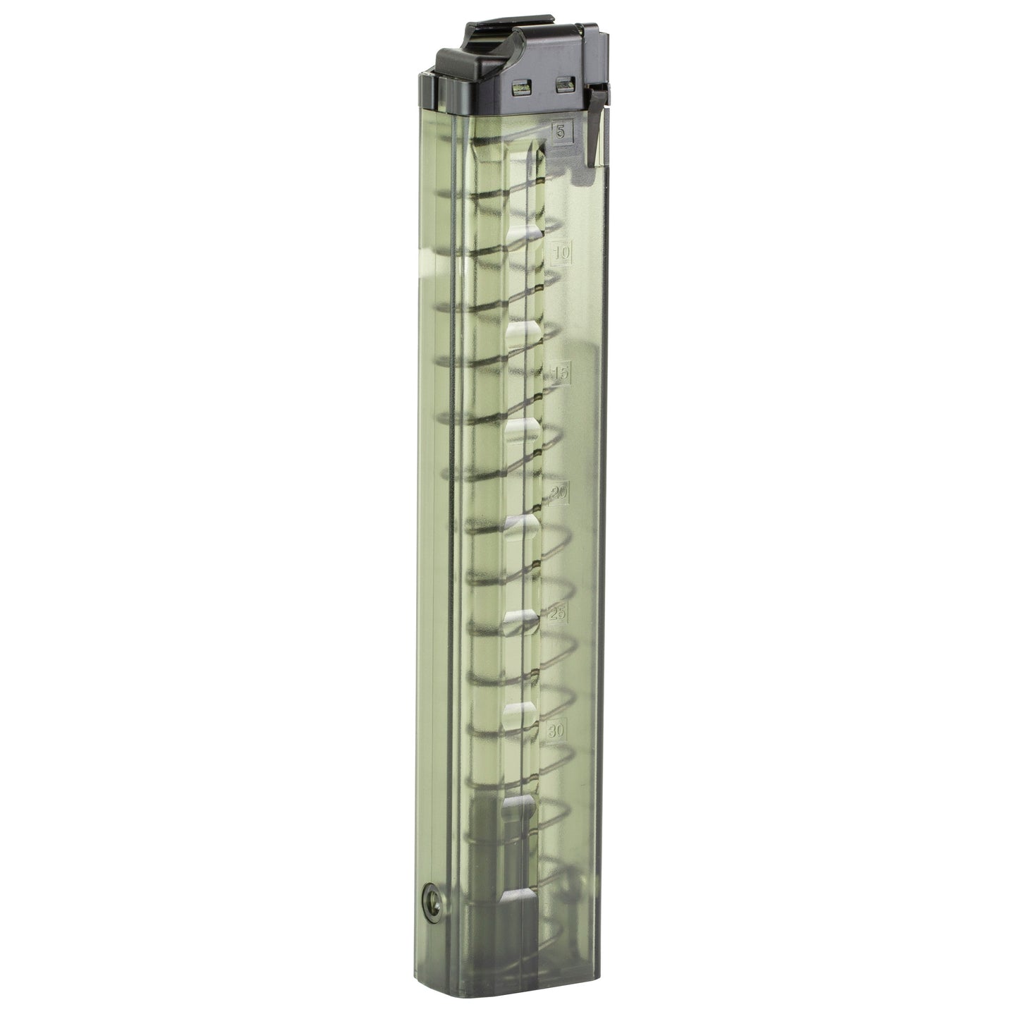 KCI USA B&T APC9 9mm 30-Round Magazine * Durable Polycarbonate Construction with Steel Reinforced Feed Lips