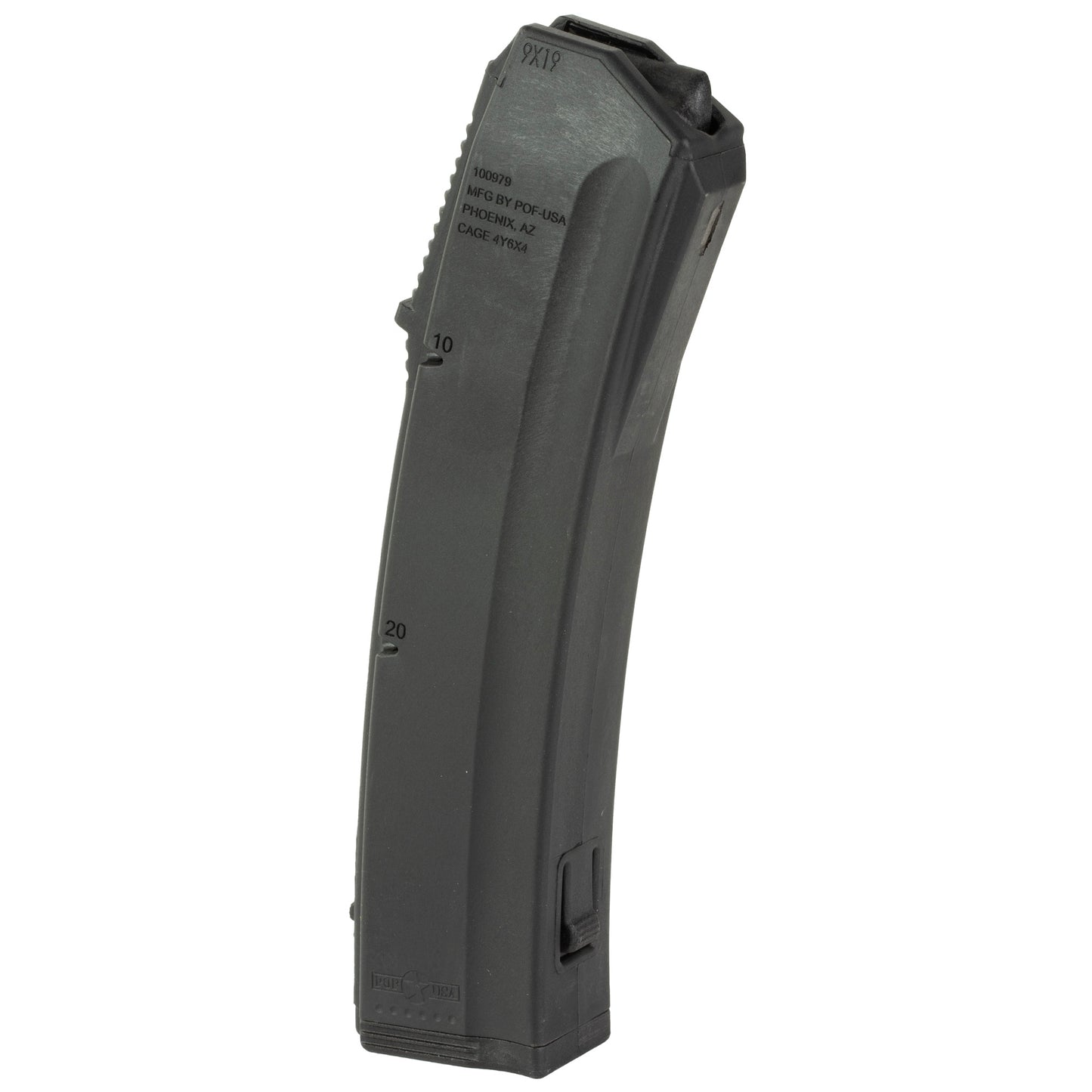 Patriot Ordnance Factory POF Phoenix 9mm 20-Round Magazine - Black