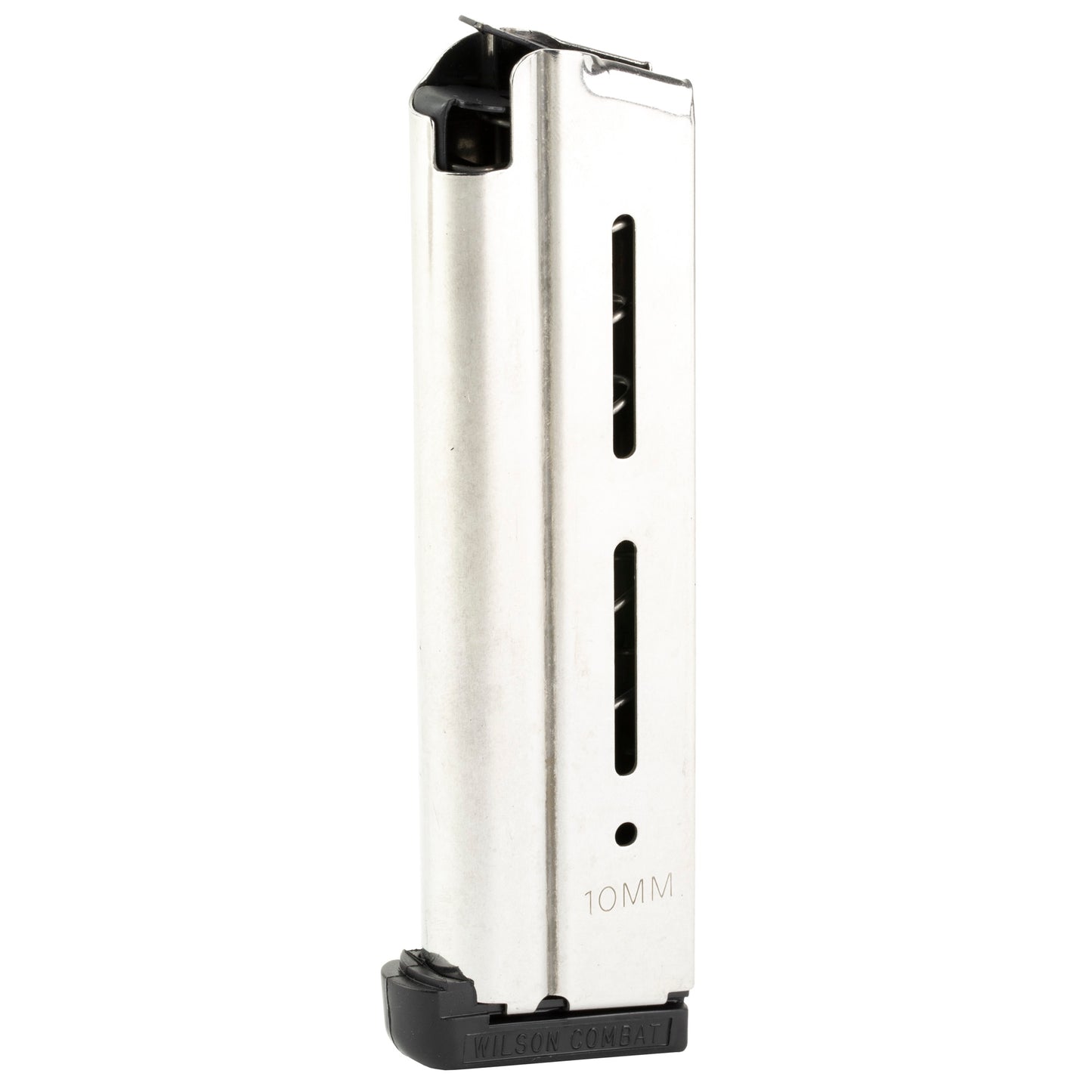 Wilson Combat 1911 Full-Size 10mm Magazine with 9-Round Capacity * Silver, Part No. MGWC47NX