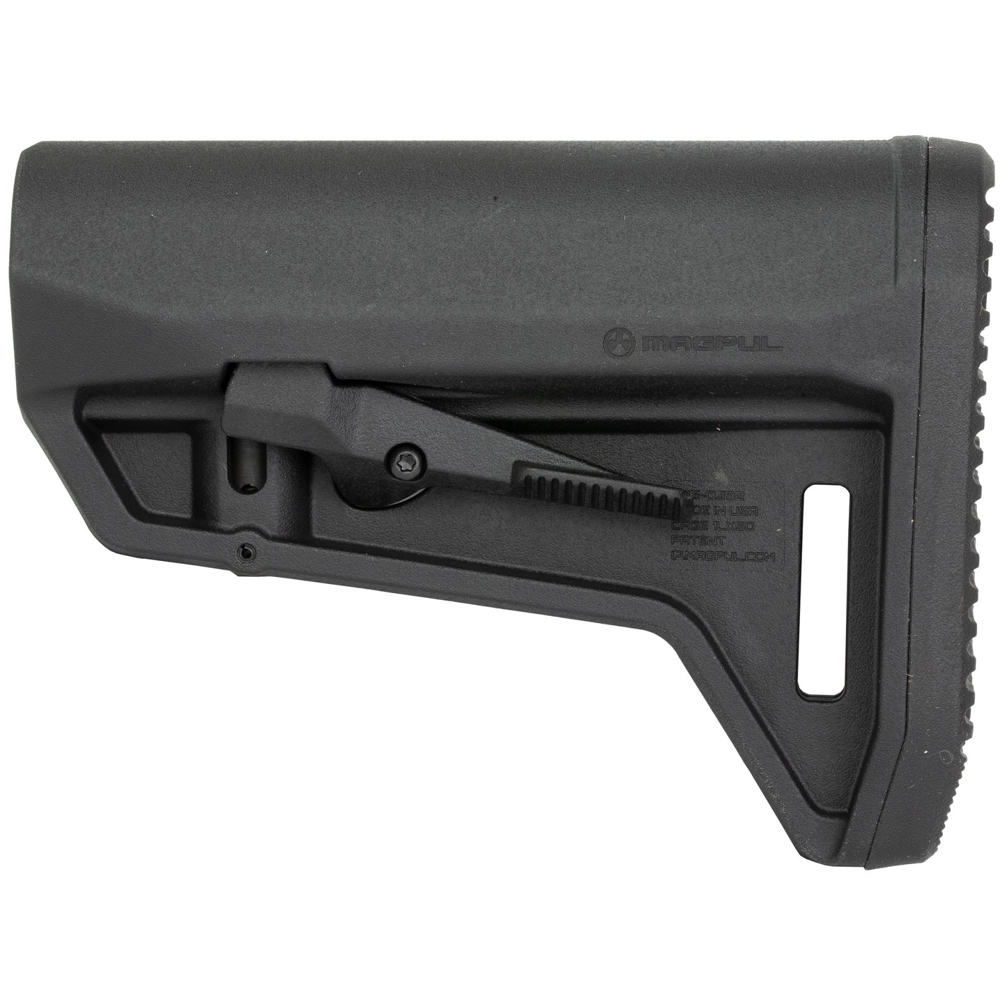 Magpul Industries MOE SL-M Carbine Stock - Mil-Spec Black for AR15/M4