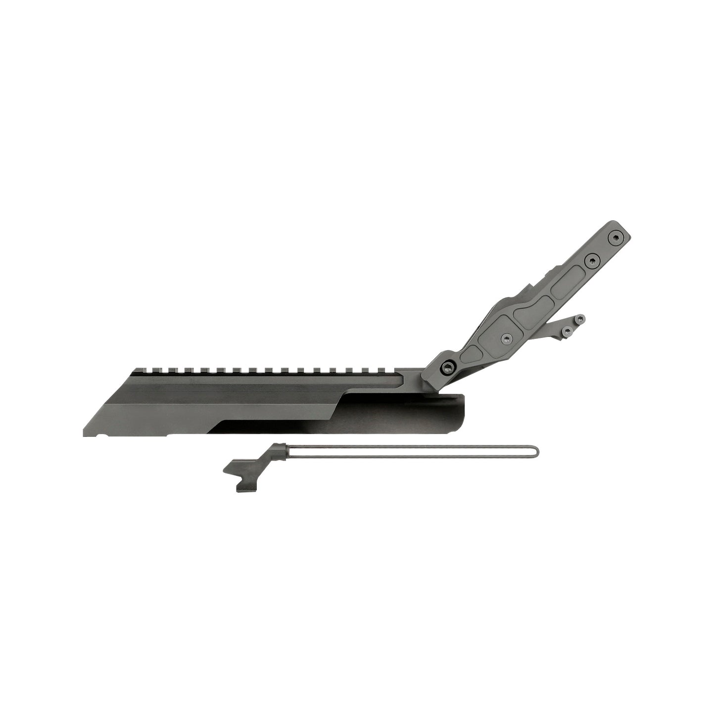 Midwest Industries Alpha Series Top Cover for AK Rifles - Black (Part MI-AK-ALPHA-RTC)