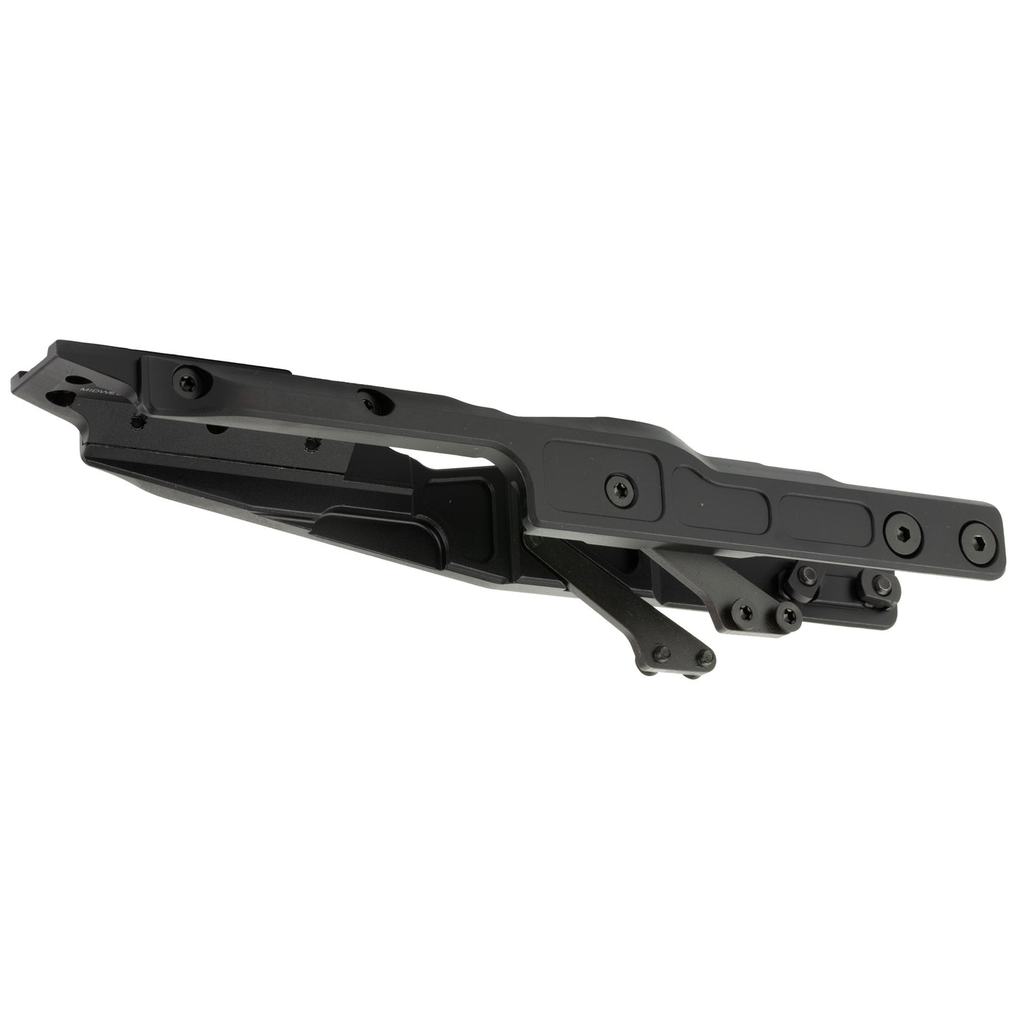 Midwest Industries Alpha Series AK Optics Mount - Model MI-AK-ALPHA-T2M, Black