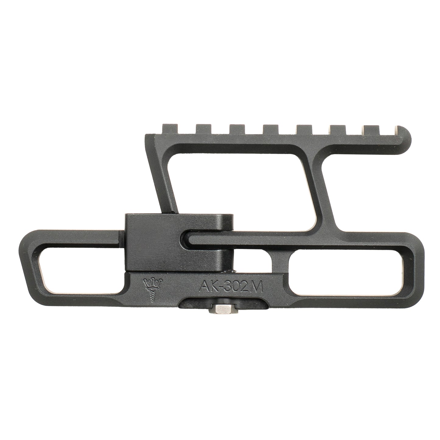 RS Regulate AK-302M Rear Biased Modular Side Mount Lower for AK Rifles in Black