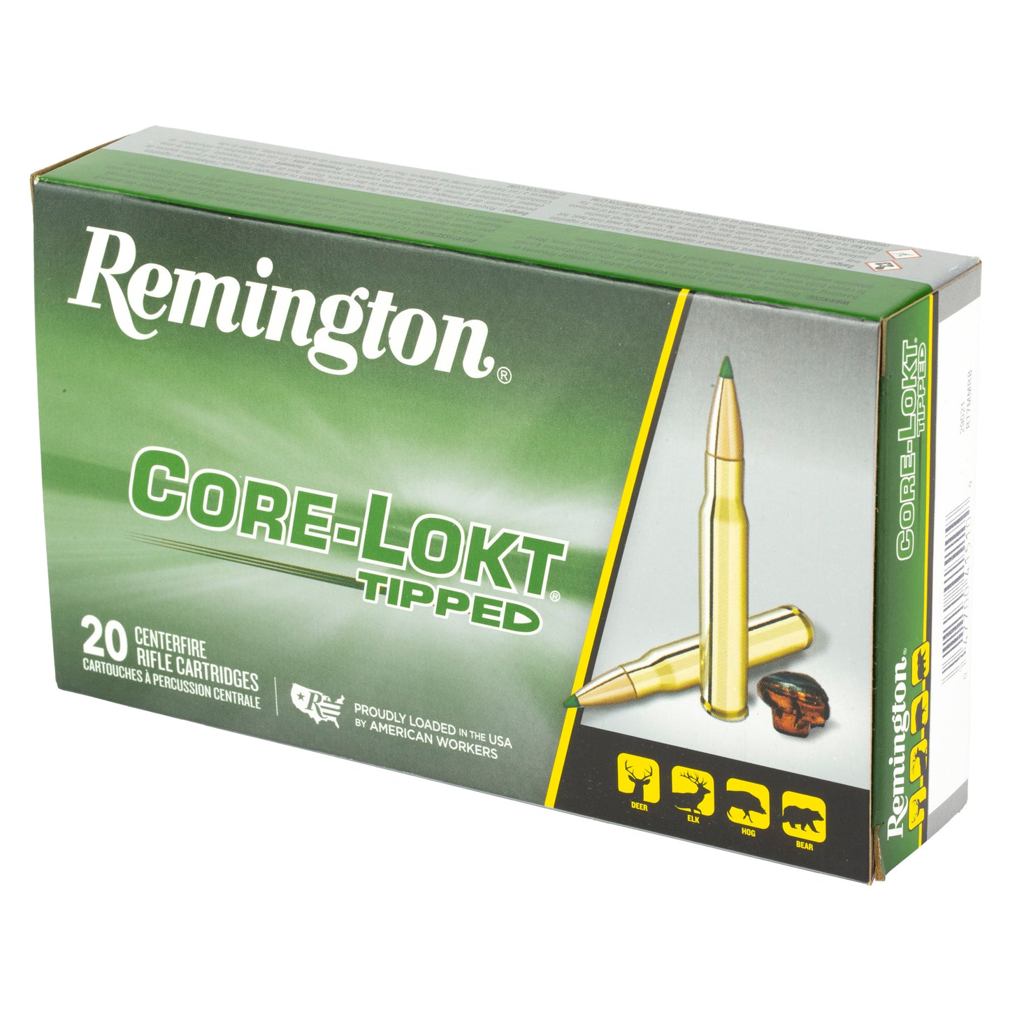 Remington Core-Lokt Tipped 7mm Remington Magnum Ammunition * 150 Grain, Box of 20 Rounds