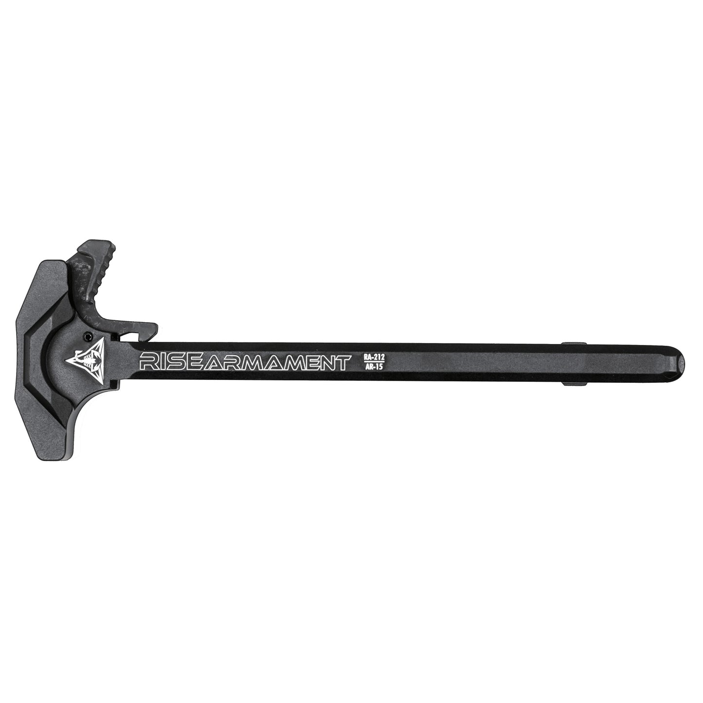 Rise Armament RA-212-BLK Extended Latch Charging Handle for AR-15 Rifles