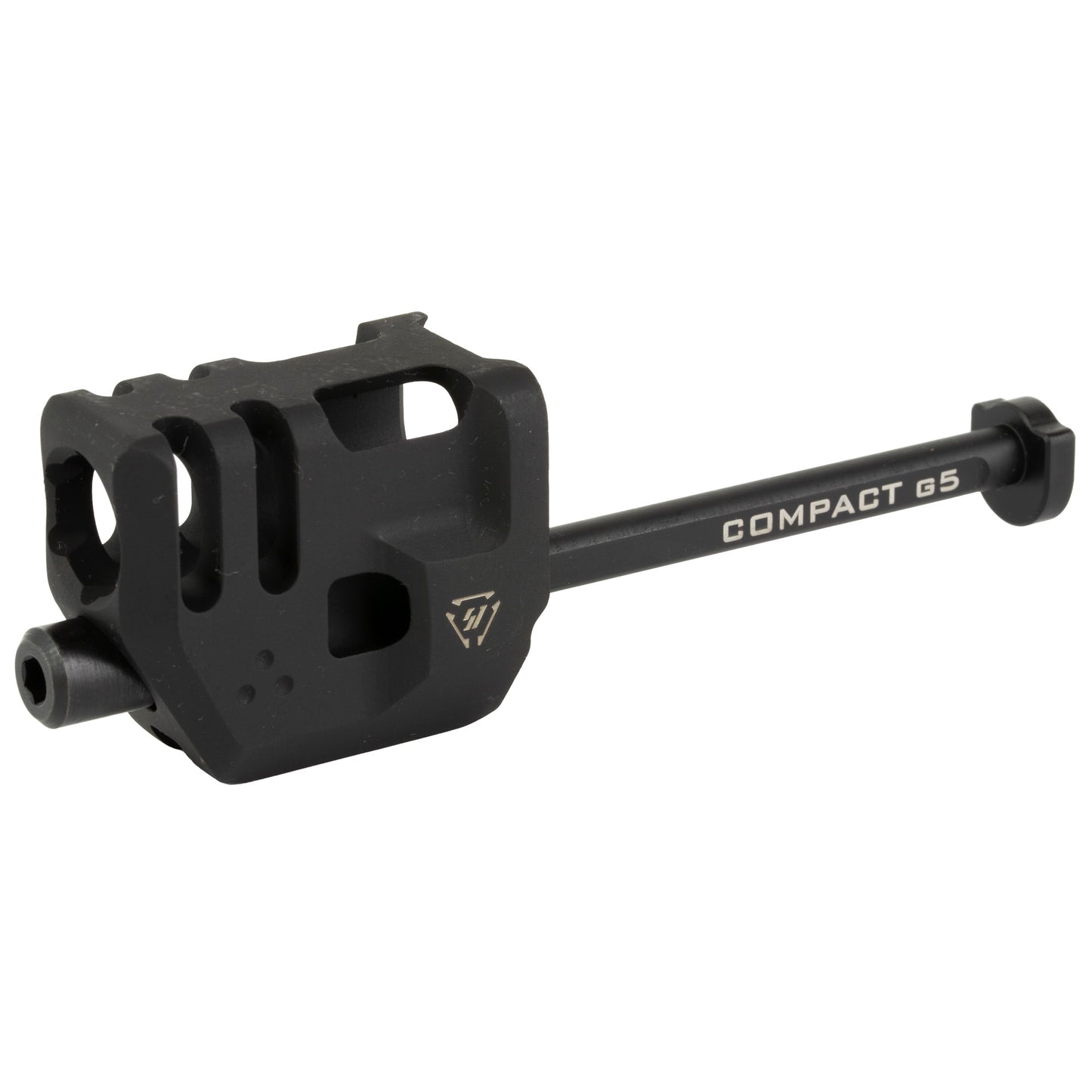 Strike Industries Mass Driver Comp for Glock 19 - 9mm Compensator, Black