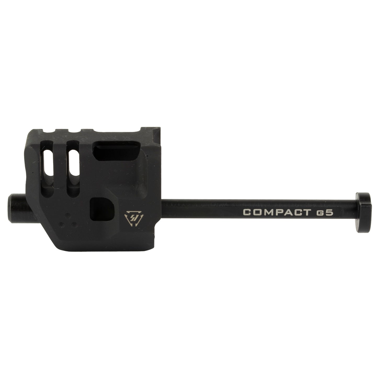 Strike Industries Mass Driver Comp for Glock 19 - 9mm Compensator, Black