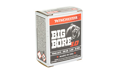Winchester Ammunition Big Bore 10mm 200-Grain Jacketed Soft Point * Reliable Personal Defense and Hunting Ammo