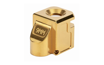 Zaffiri Precision Blowhole 9mm Compensator for Glock 43/43X/48 * Gold Finish