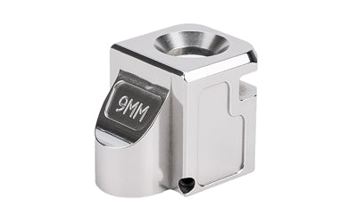 Zaffiri Precision Blowhole 9mm Compensator for Glock 43/43X/48 - Silver