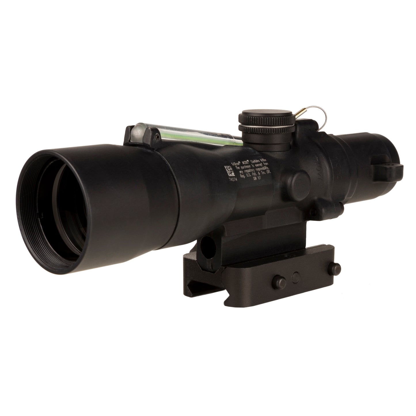 Trijicon ACOG 3X30 Green Chevron .223 Rifle Scope * Durable 30mm Objective, Black Finish
