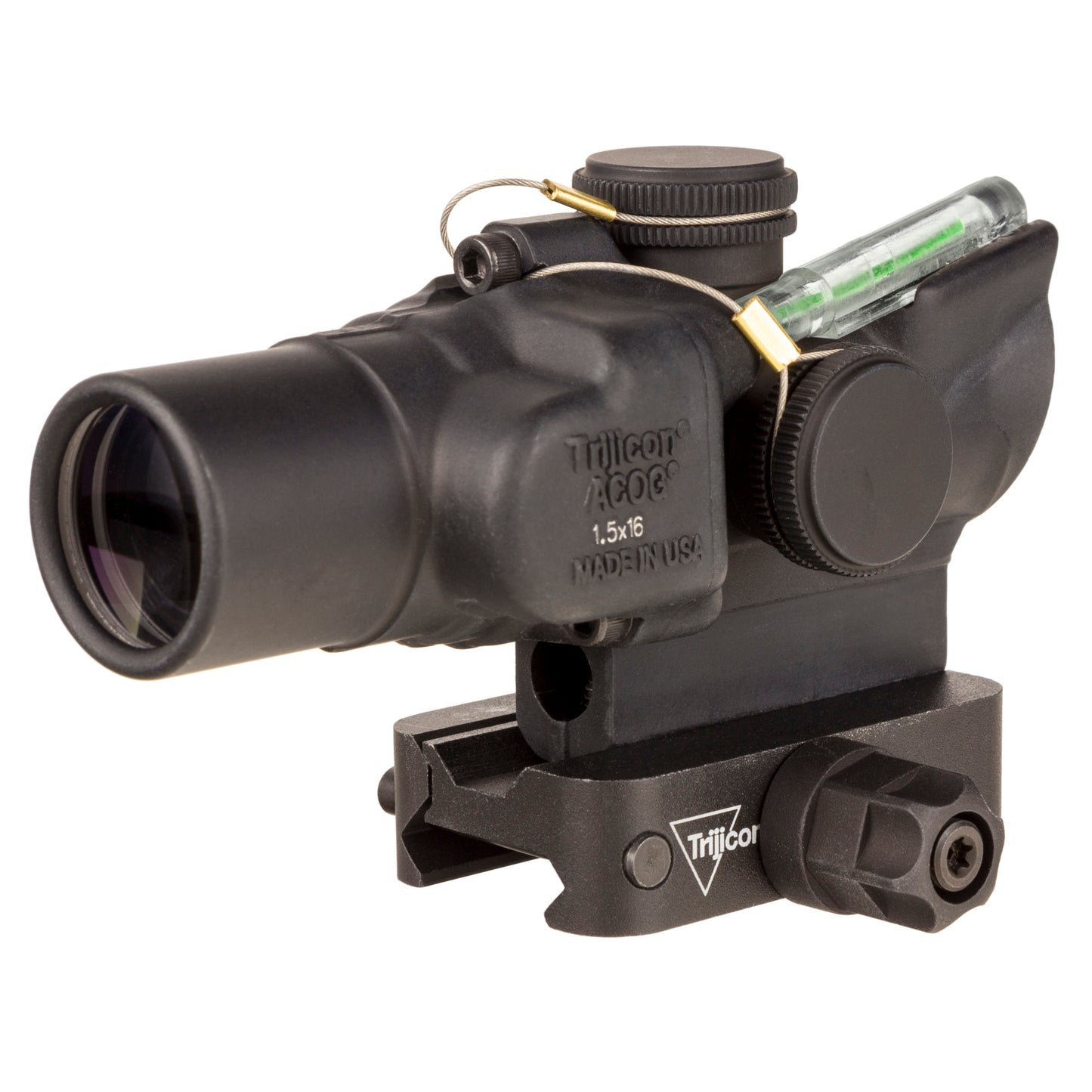 Trijicon ACOG 1.5X16S Green Ring & 2 MOA Dot Rifle Scope * Durable Marine-Grade Optic