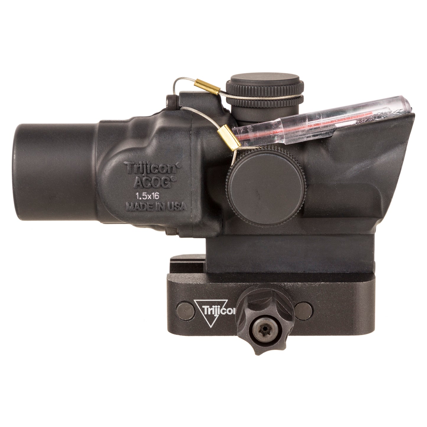 Trijicon ACOG 1.5X16S Rifle Scope with RTR 9mm PCC Reticle - Durable Black Optic