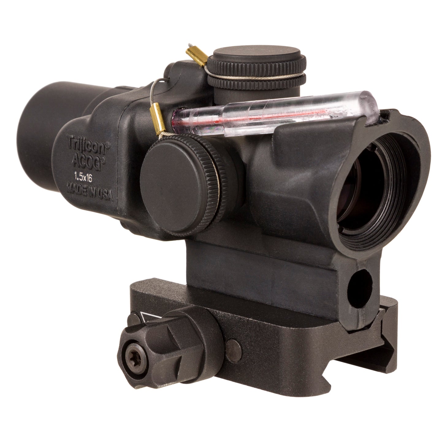Trijicon ACOG 1.5X16S Rifle Scope with RTR 9mm PCC Reticle - Durable Black Optic